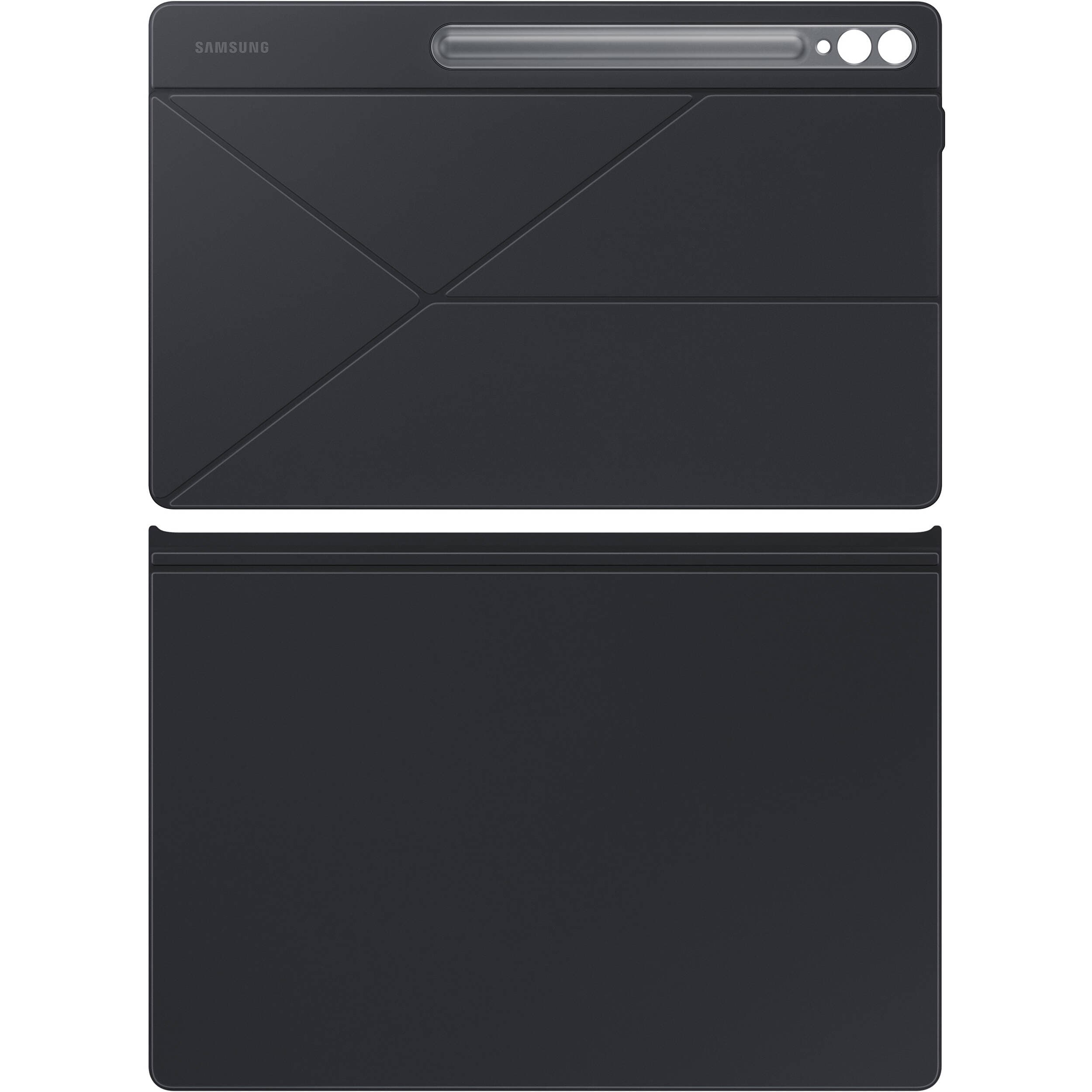 Samsung Tab S10 Ultra and S9 Ultra smart book cover in black