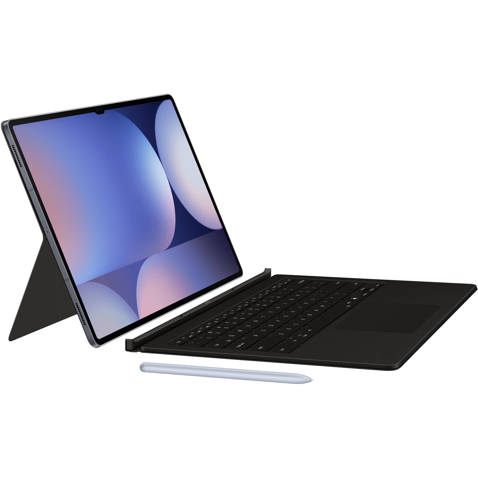 Samsung black Book Cover Keyboard for Tab S10 Ultra and Tab S9 Ultra