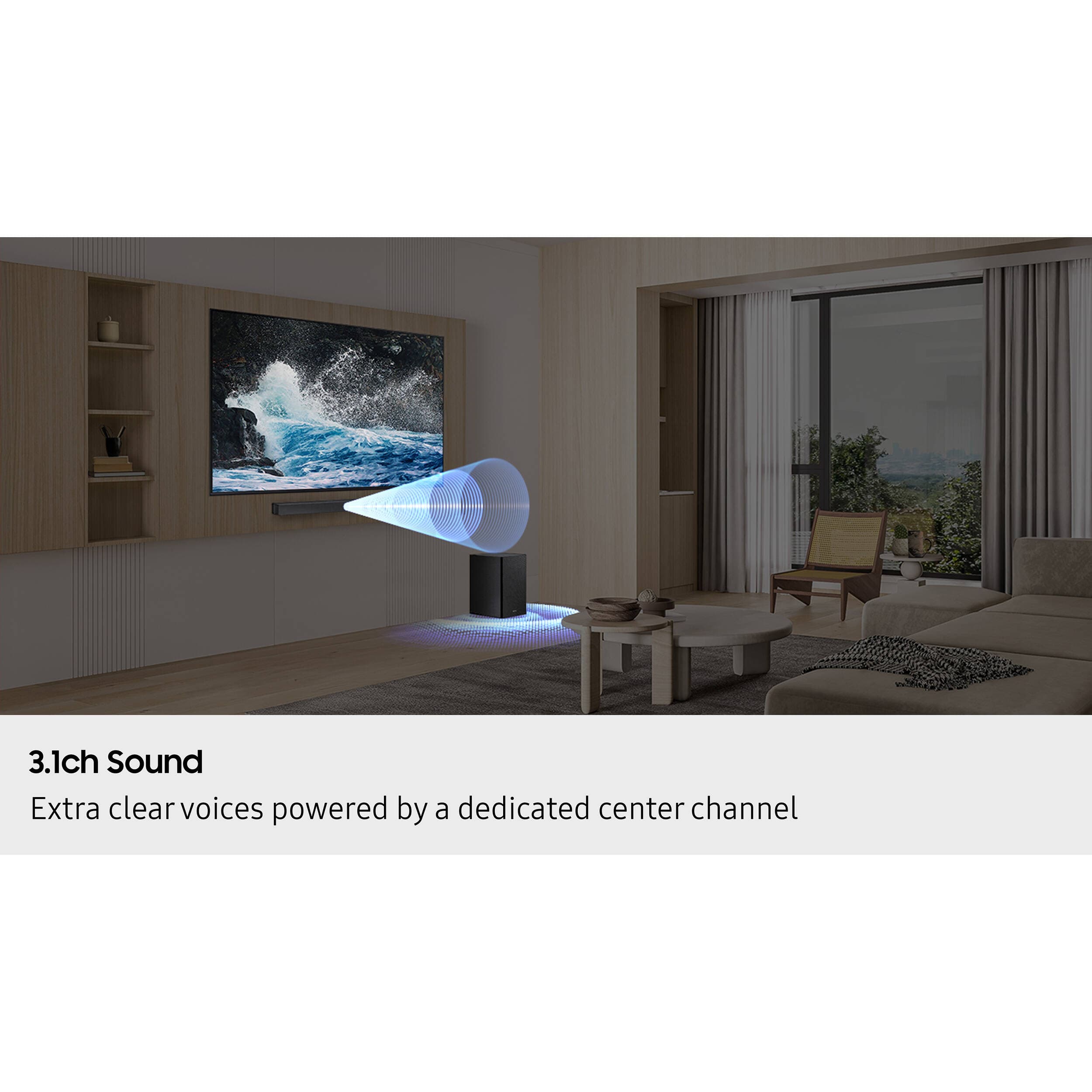 3.1 Ch 370W Soundbar Blk view 20