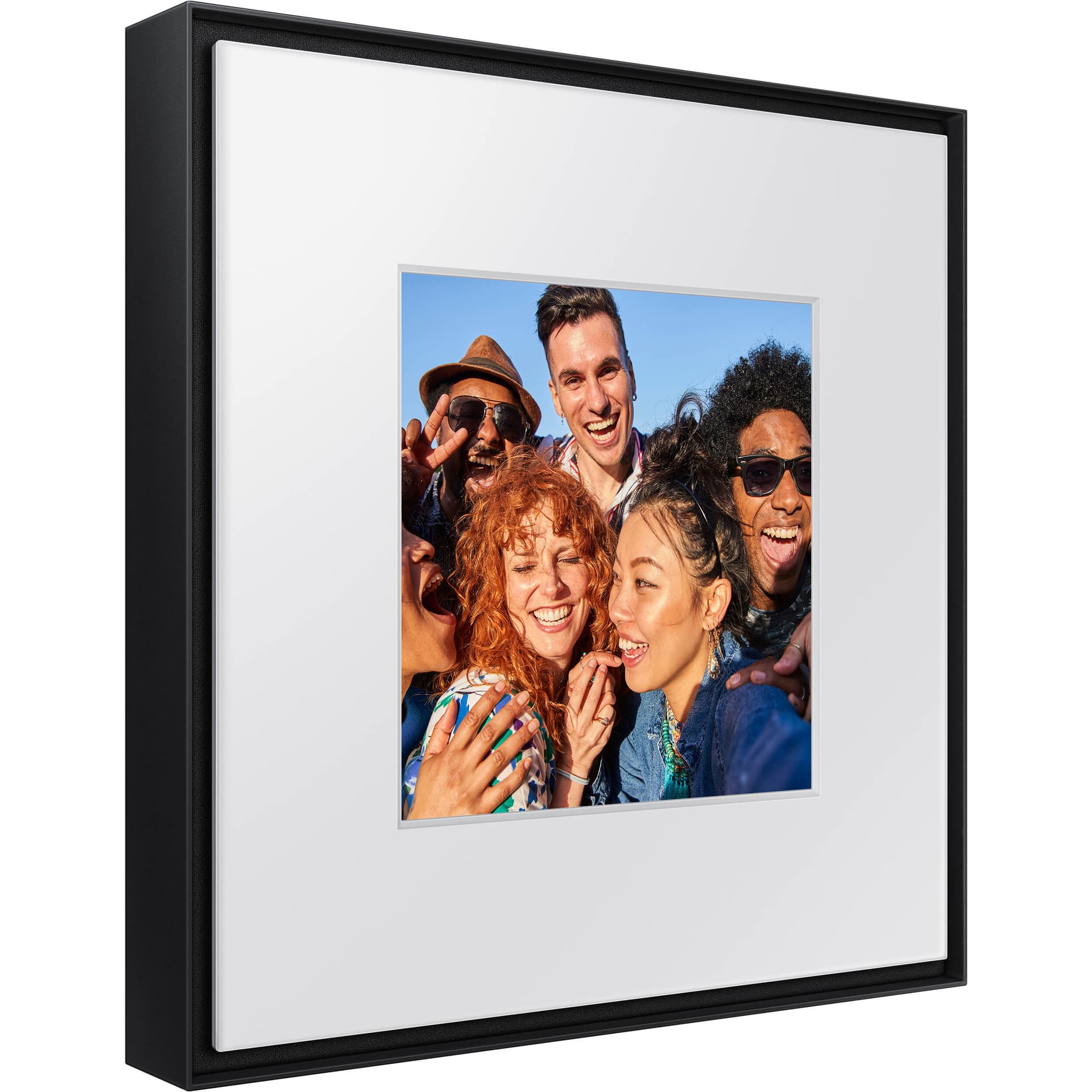 Samsung Music Frame Blk black frame-style 2.0-channel soundbar