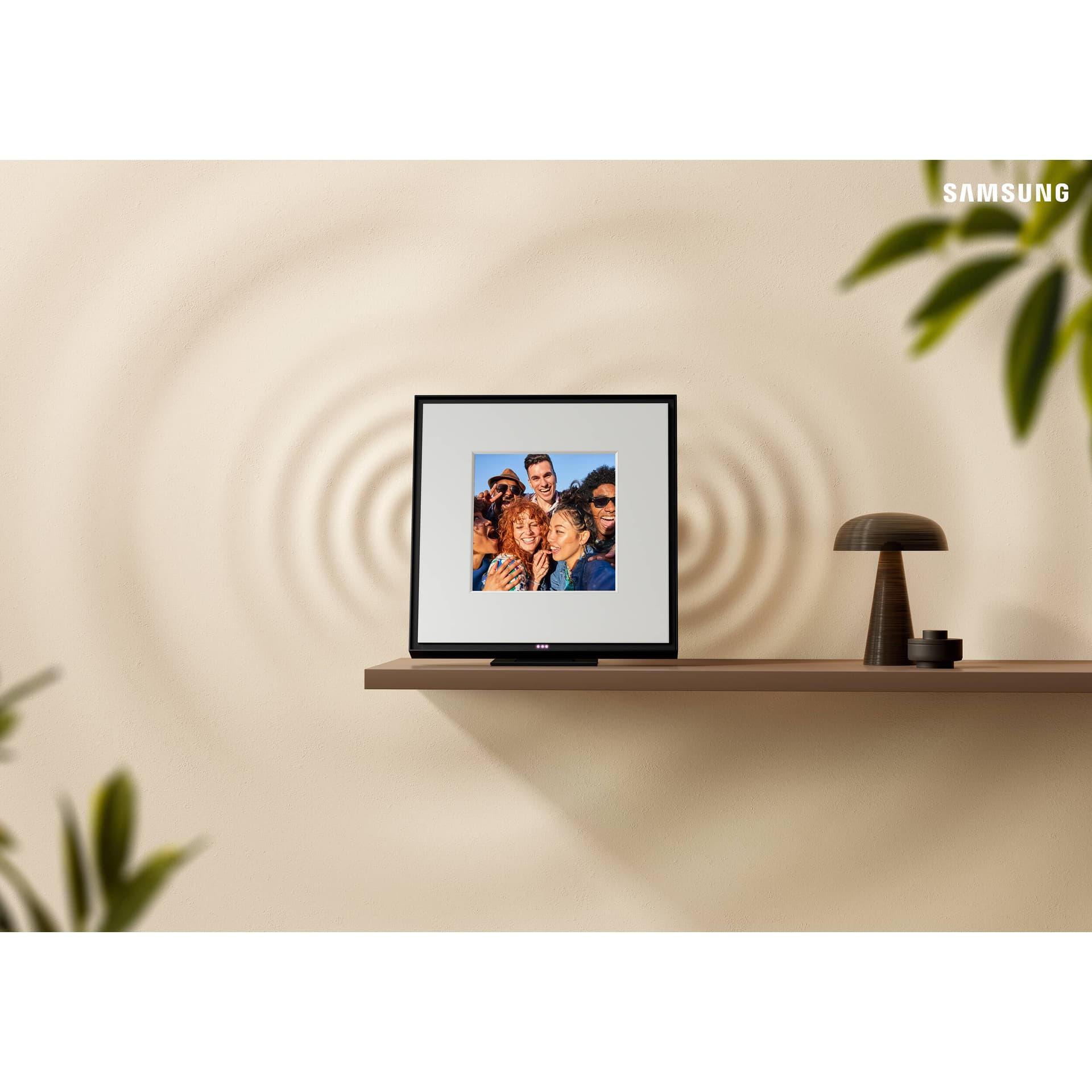 Samsung Music Frame Blk black frame-style 2.0-channel soundbar