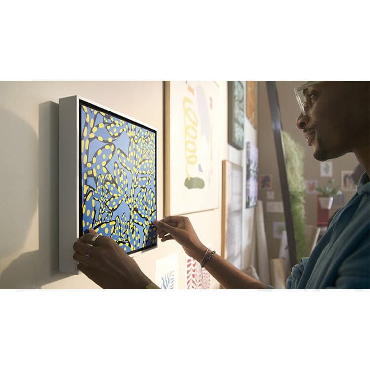 Samsung Music Frame Blk black frame-style 2.0-channel soundbar