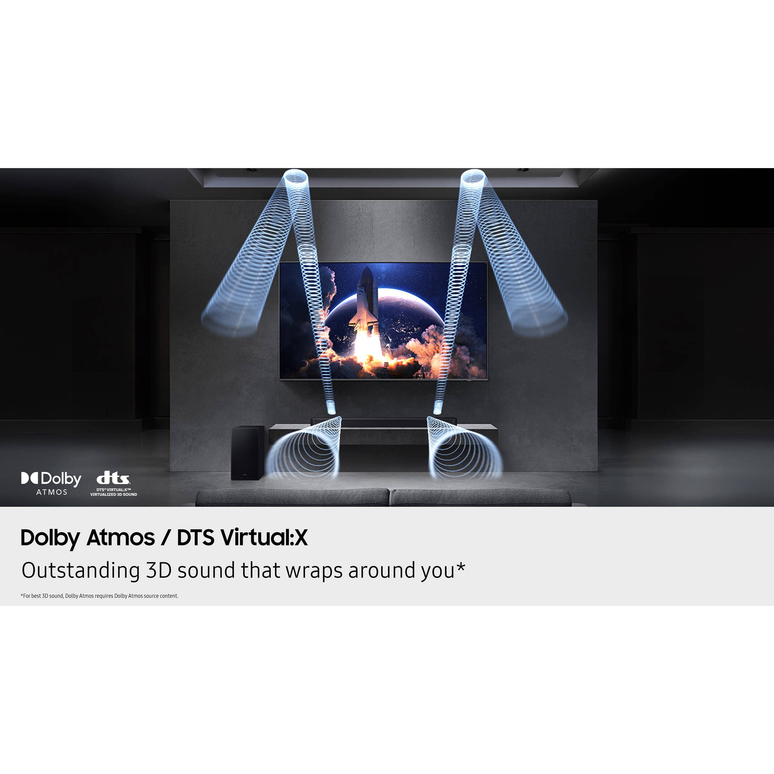 3.1.2 Ch 380W Soundbar Blk view 18