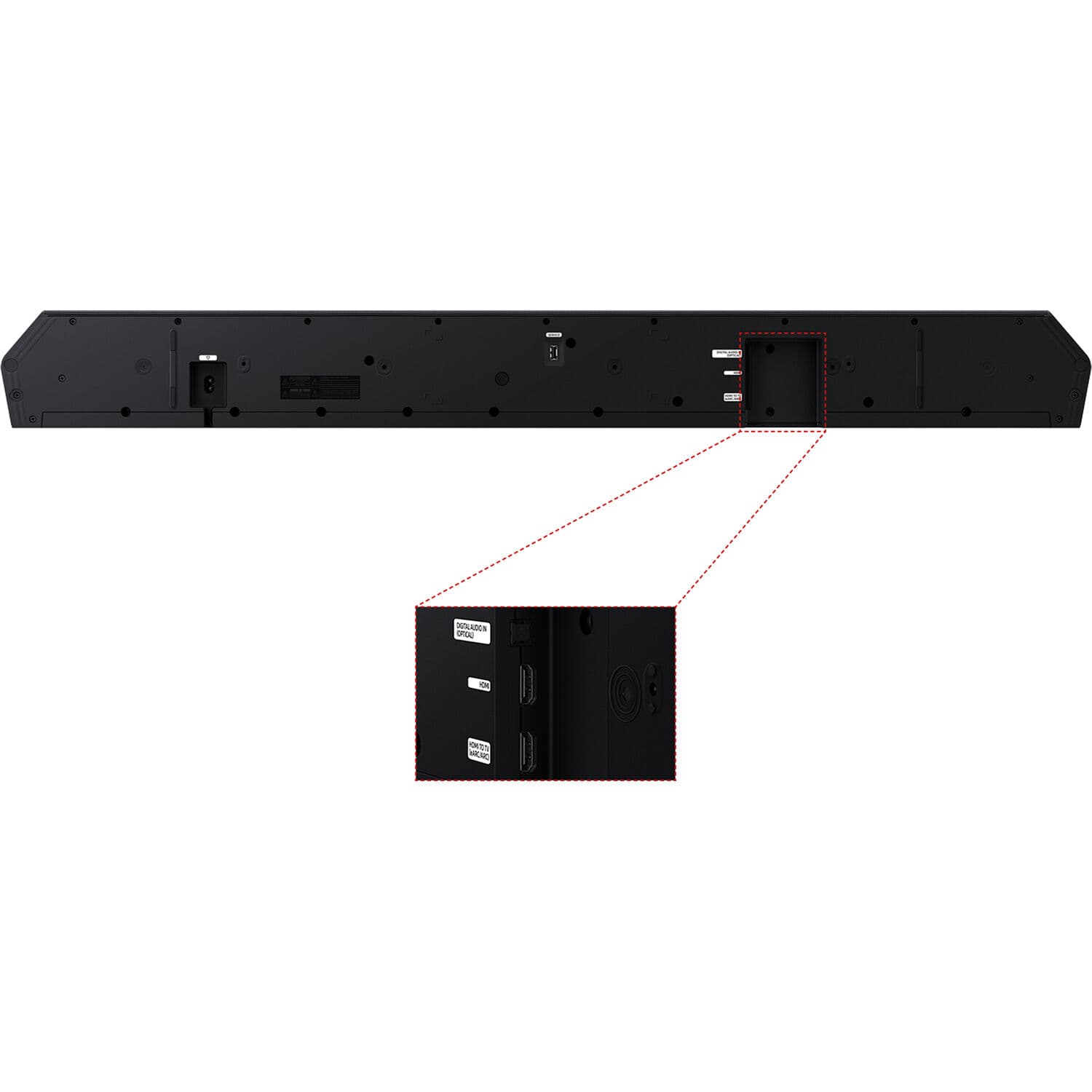 5.1.2 Ch 400W Soundbar Blk view 3