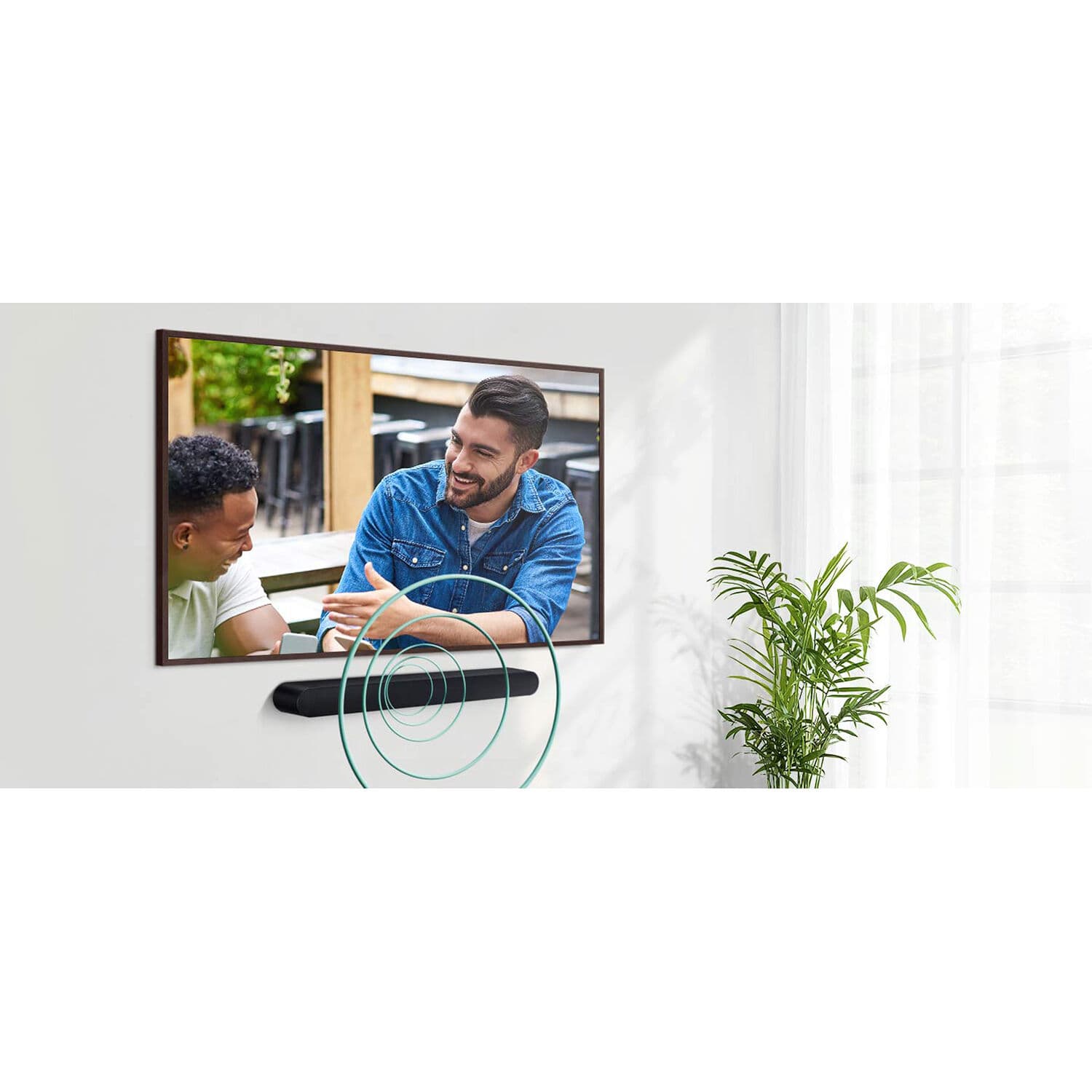 Samsung HW-S60D/ZA 5.0-channel 200W black soundbar for TV audio