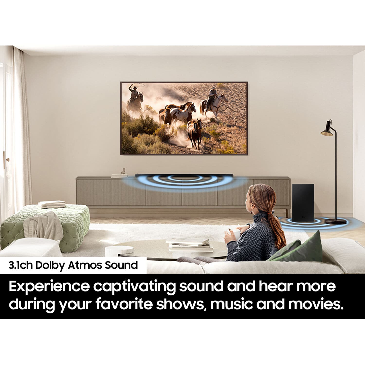 Samsung HW-S700D/ZA black 3.1-channel 250W wireless soundbar