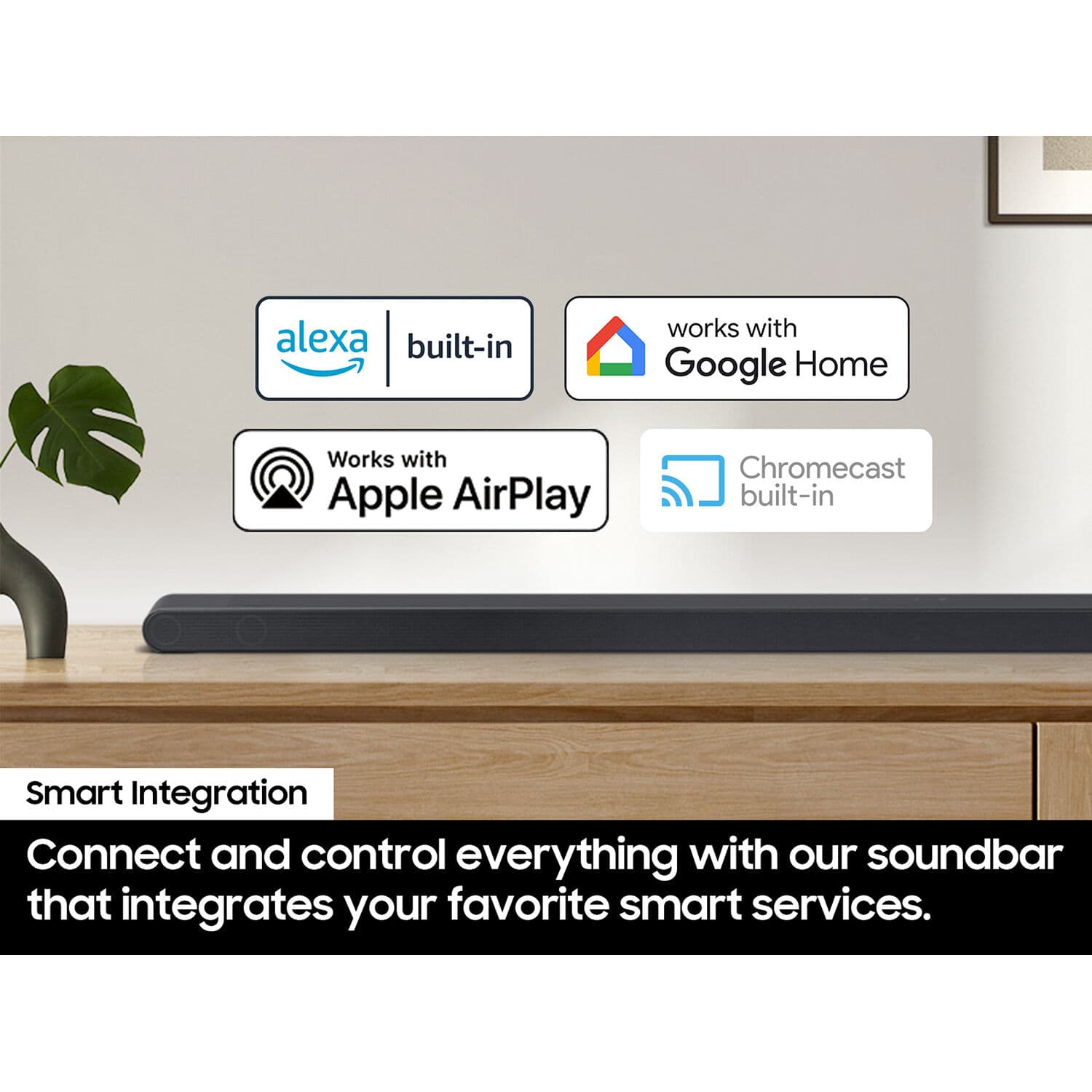 Samsung HW-S800D/ZA 3.1.2-channel 330W wireless soundbar in Titan Black