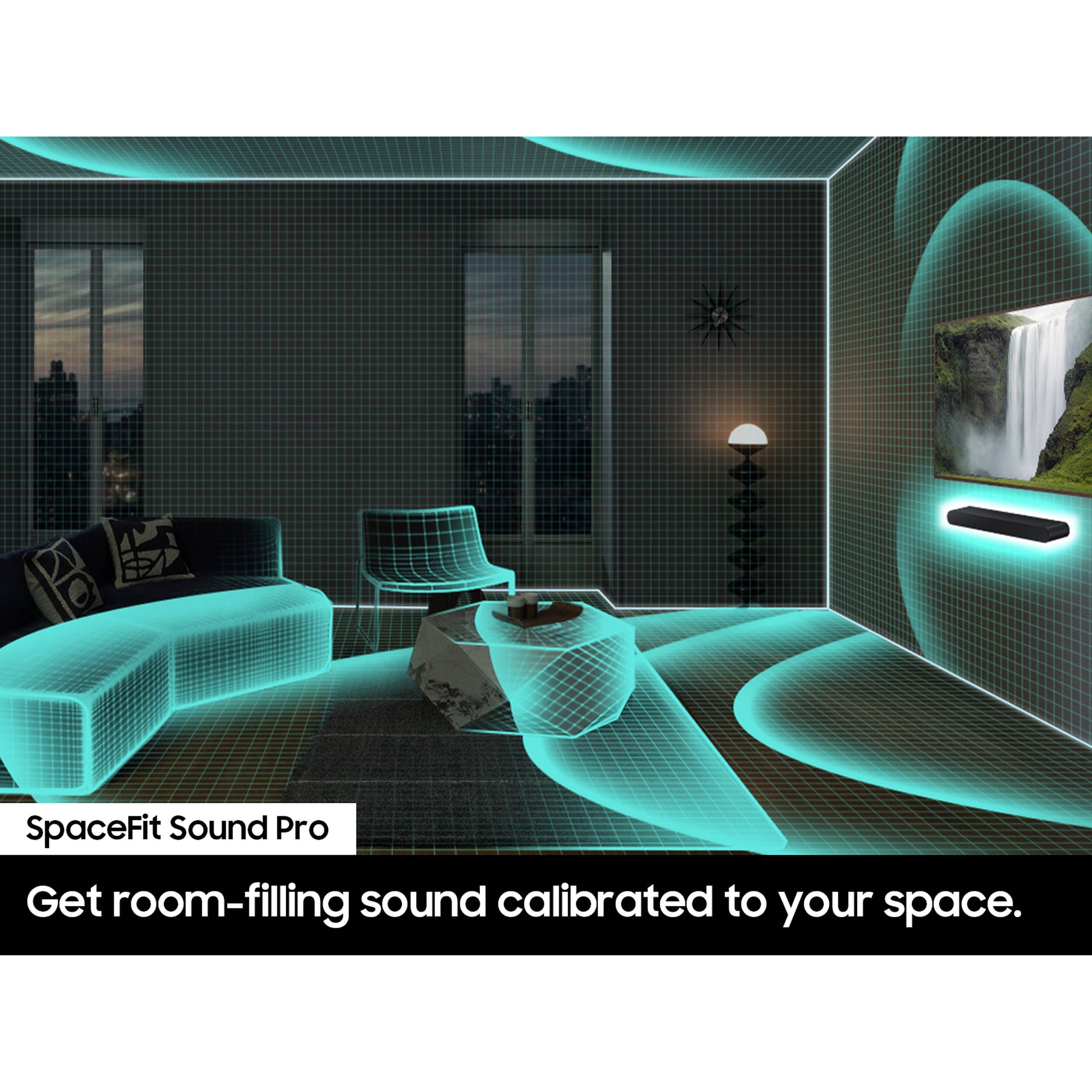 Samsung HW-S800D/ZA 3.1.2-channel 330W wireless soundbar in Titan Black