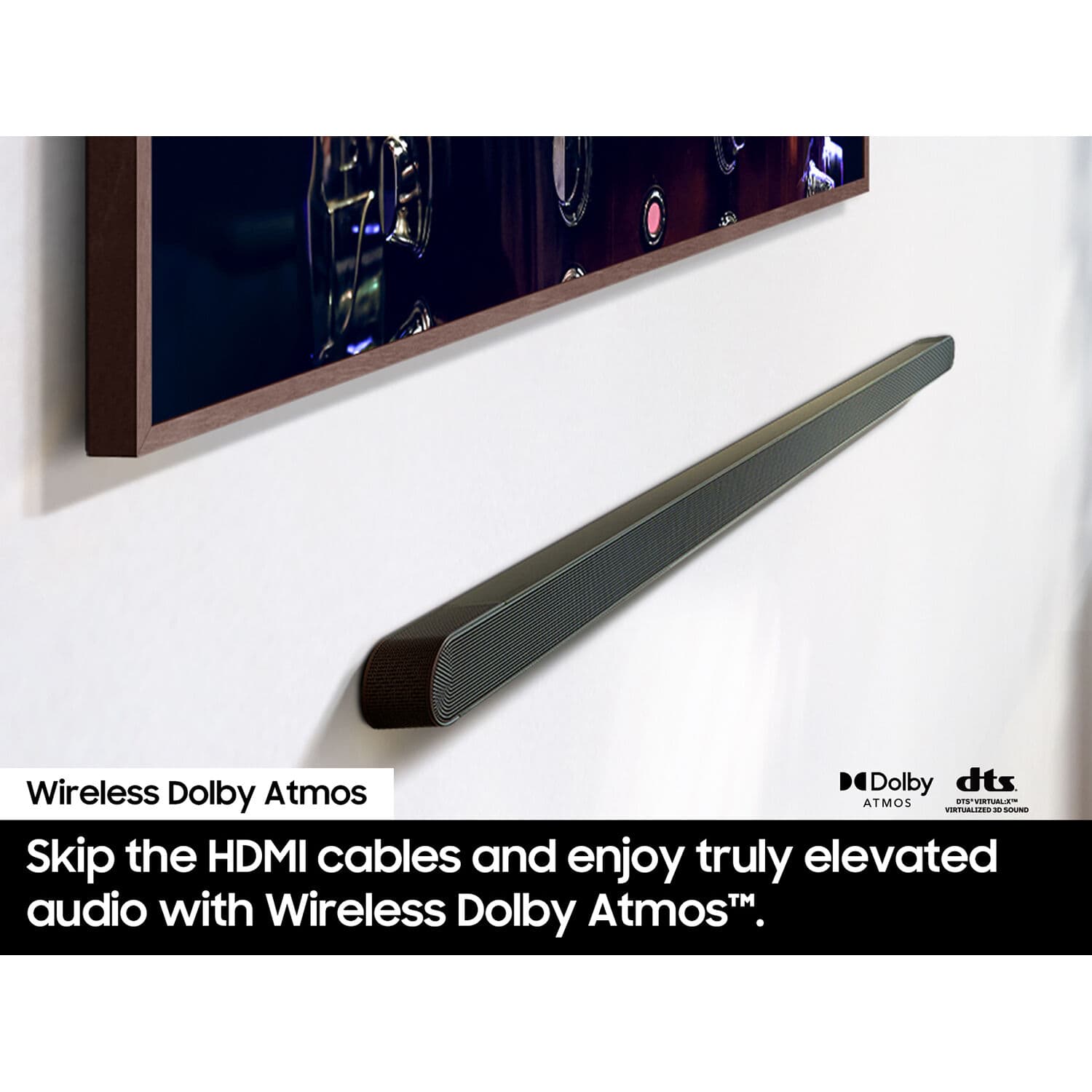 Samsung HW-S800D/ZA 3.1.2-channel 330W wireless soundbar in Titan Black