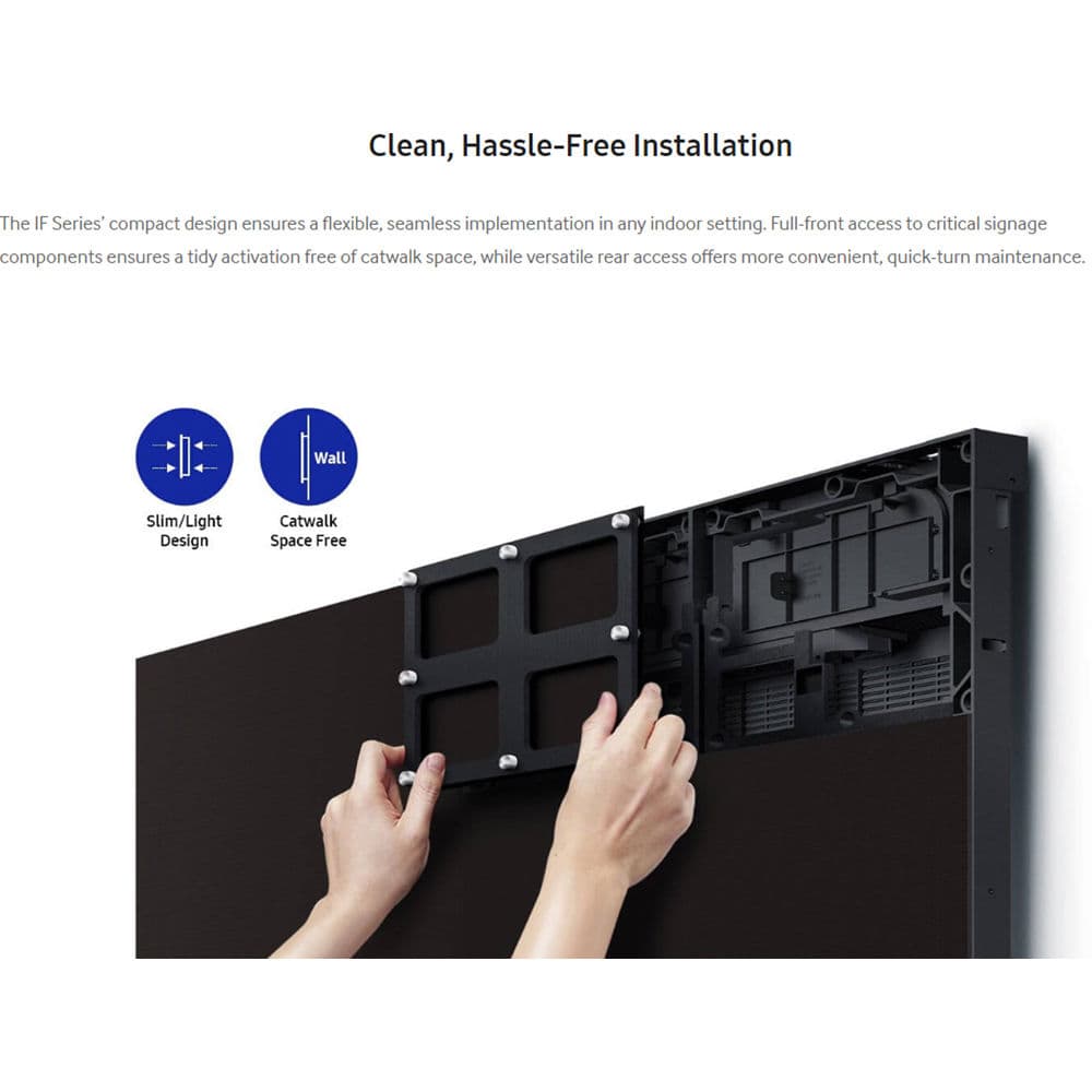 IF012J - LED CABINET - DIRECT-VIEW - 640 X 360 - 3840 HZ - 1.26MM - PEAK / MAX : view 14