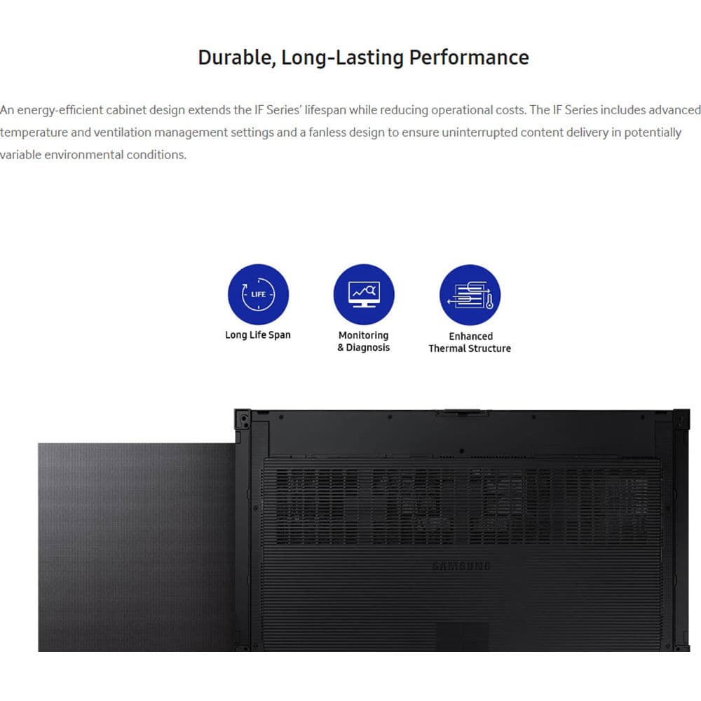 IF012J - LED CABINET - DIRECT-VIEW - 640 X 360 - 3840 HZ - 1.26MM - PEAK / MAX : view 16