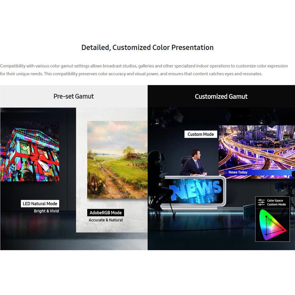 IF012J - LED CABINET - DIRECT-VIEW - 640 X 360 - 3840 HZ - 1.26MM - PEAK / MAX : view 8