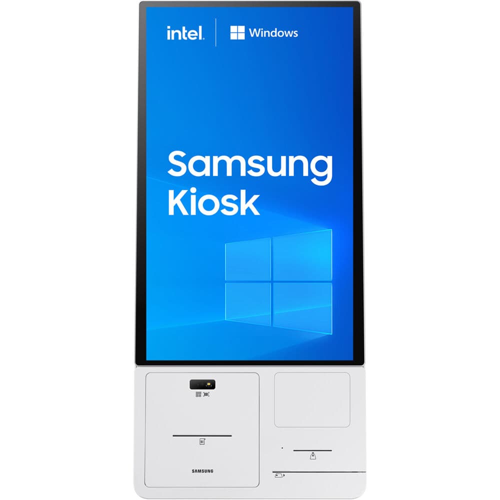 Samsung KM24C-3 24-inch Windows all-in-one kiosk for self-service POS deployments