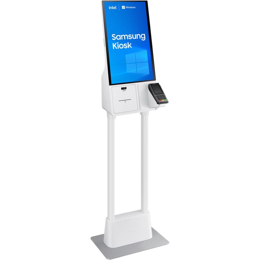 Samsung KM24C-3 24-inch Windows all-in-one kiosk for self-service POS deployments