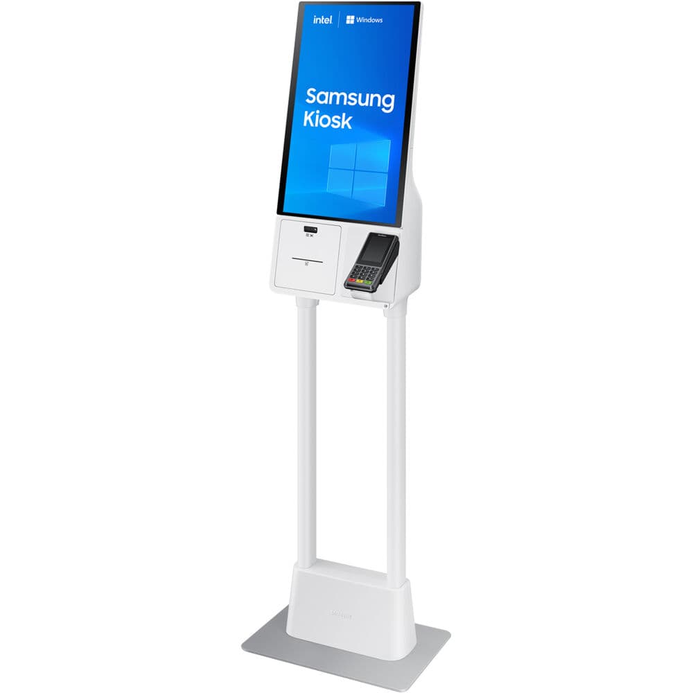 Samsung KM24C-3 24-inch Windows all-in-one kiosk for self-service POS deployments