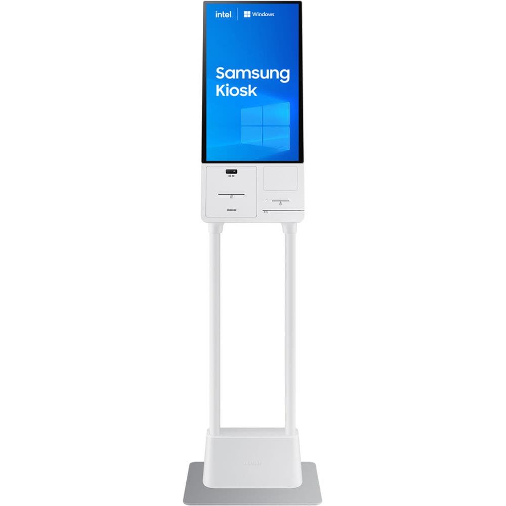 Samsung commercial all-in-one Windows kiosk with Intel Core i5 processor for self-service deployments