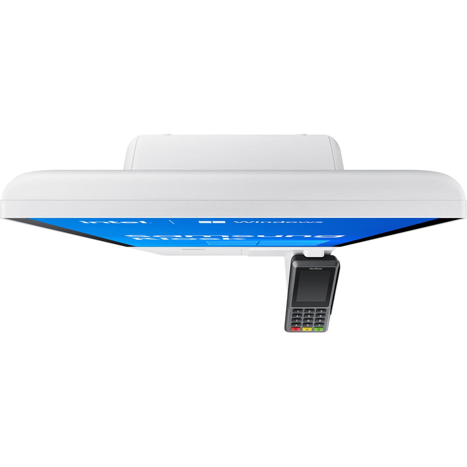 Samsung KM24C-C 24-inch Windows all-in-one kiosk with Intel Celeron 6305E for POS deployments