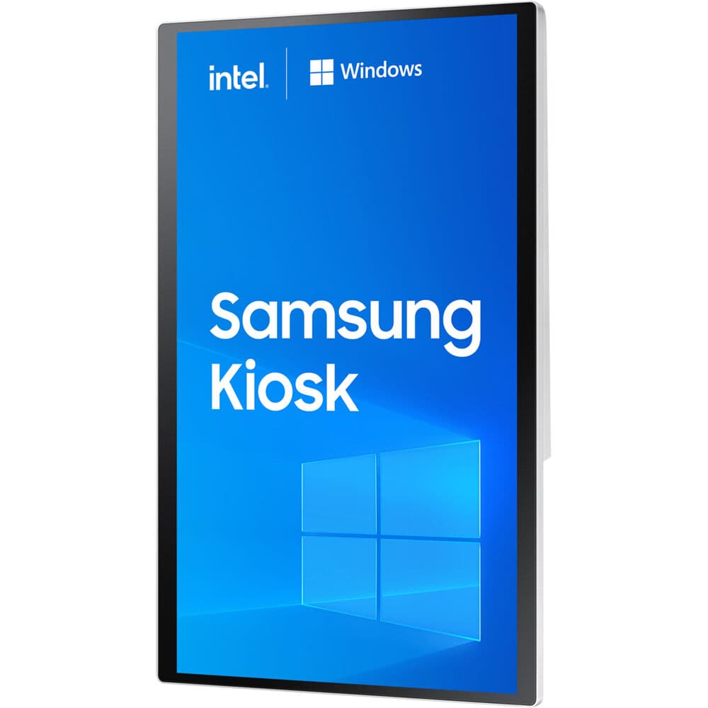 Samsung KM24C-C 24-inch Windows all-in-one kiosk with Intel Celeron 6305E for POS deployments