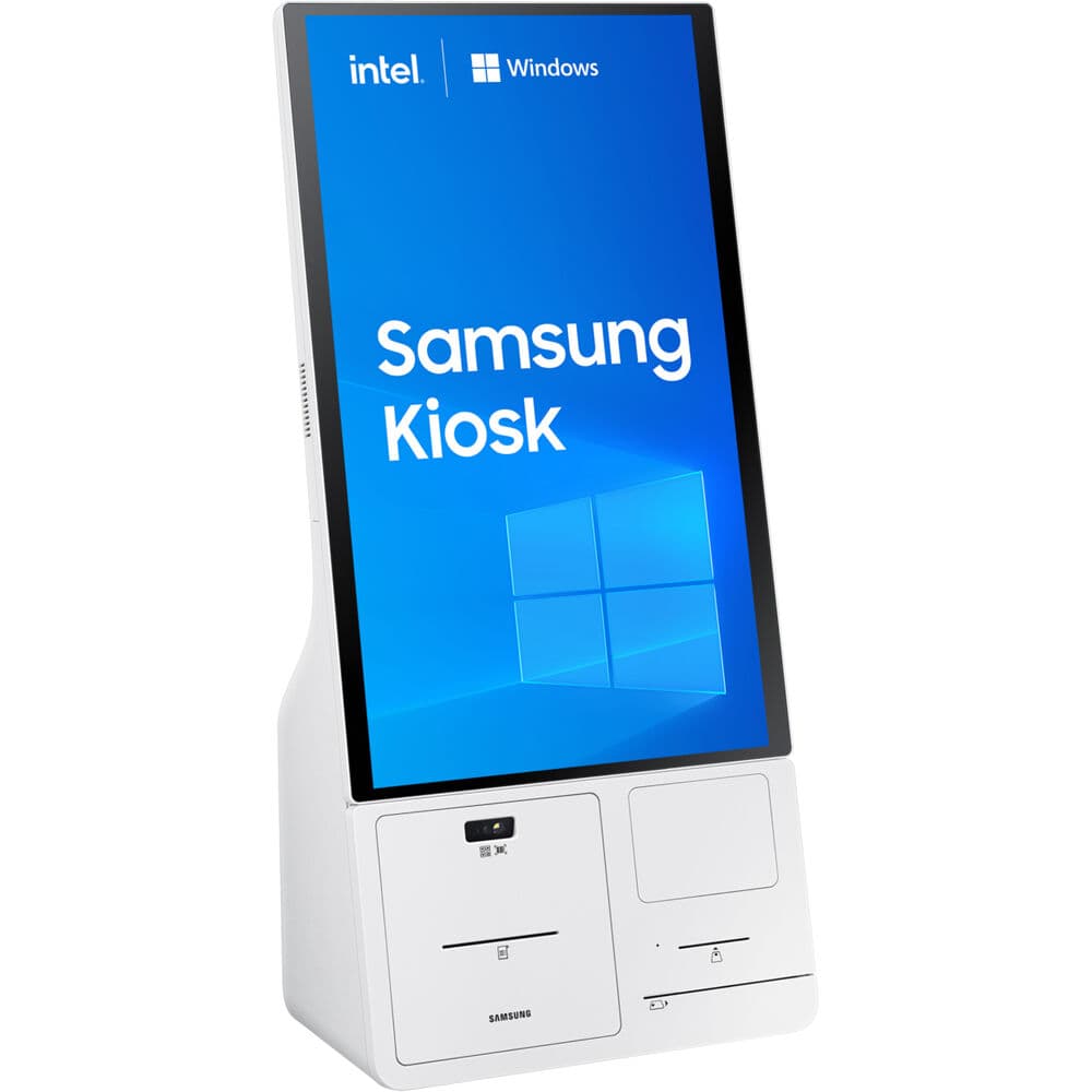 Samsung KM24C-C 24-inch Windows all-in-one kiosk with Intel Celeron 6305E for POS deployments
