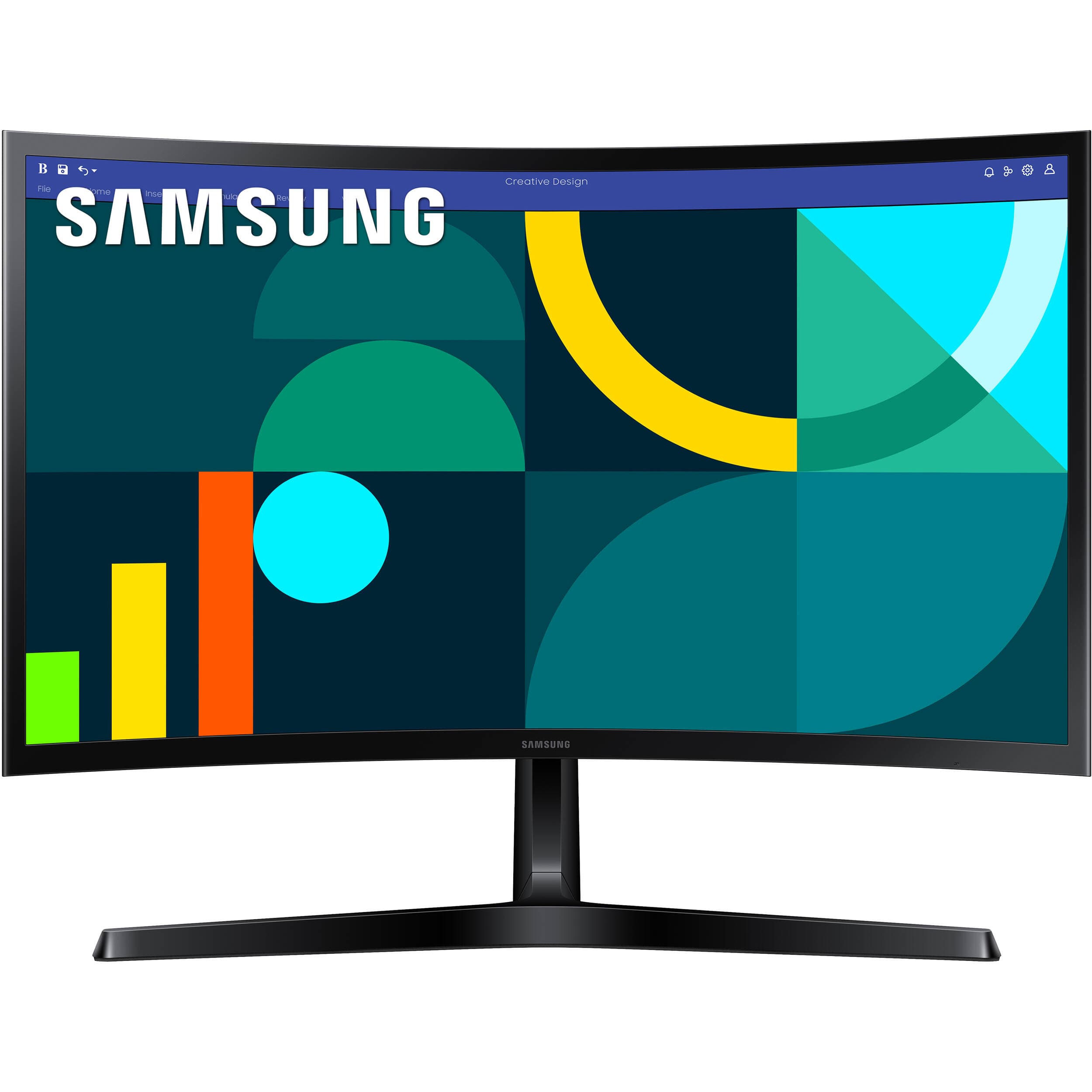 Samsung S36GD 24" Curved FHD Monitor, 100 Hz | VA, HDMI