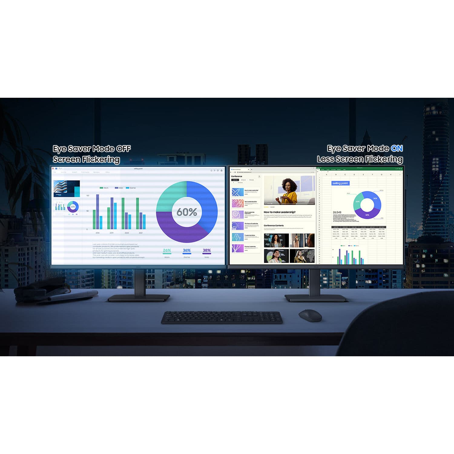 Samsung 27 Essential S3 S30GD 27-inch Full HD desktop monitor