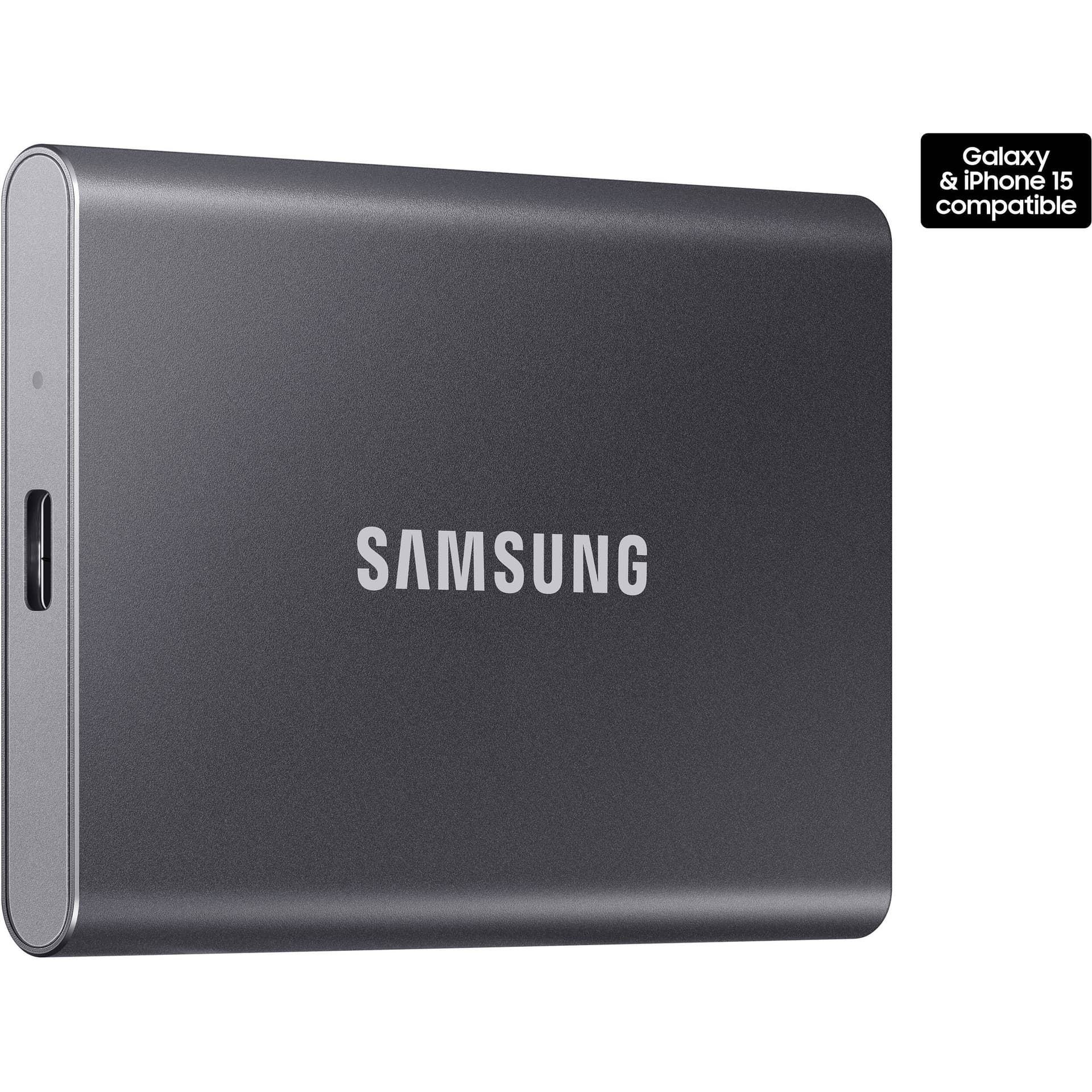 Samsung T7 Portable SSD 2TB gray external solid state drive