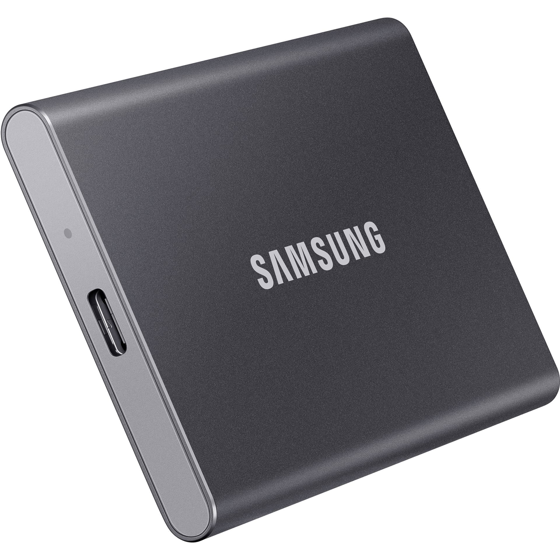 Samsung T7 Portable SSD 2TB gray external solid state drive