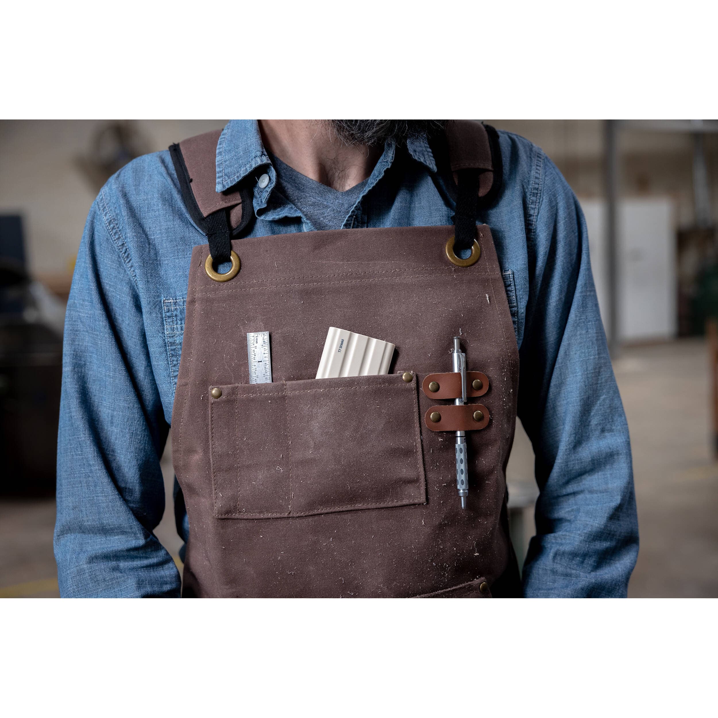 Samsung T7 Shield 2TB portable SSD in blue rugged enclosure