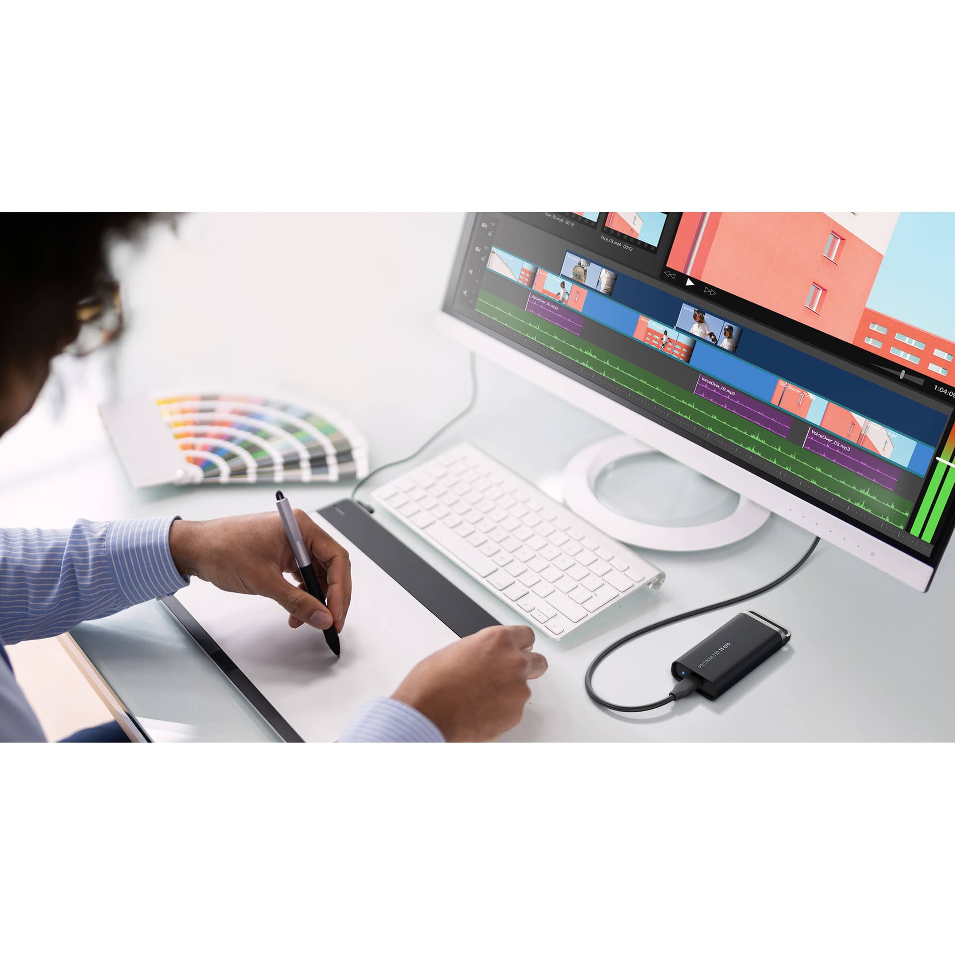 Samsung T5 EVO 4TB portable SSD for high-capacity external storage