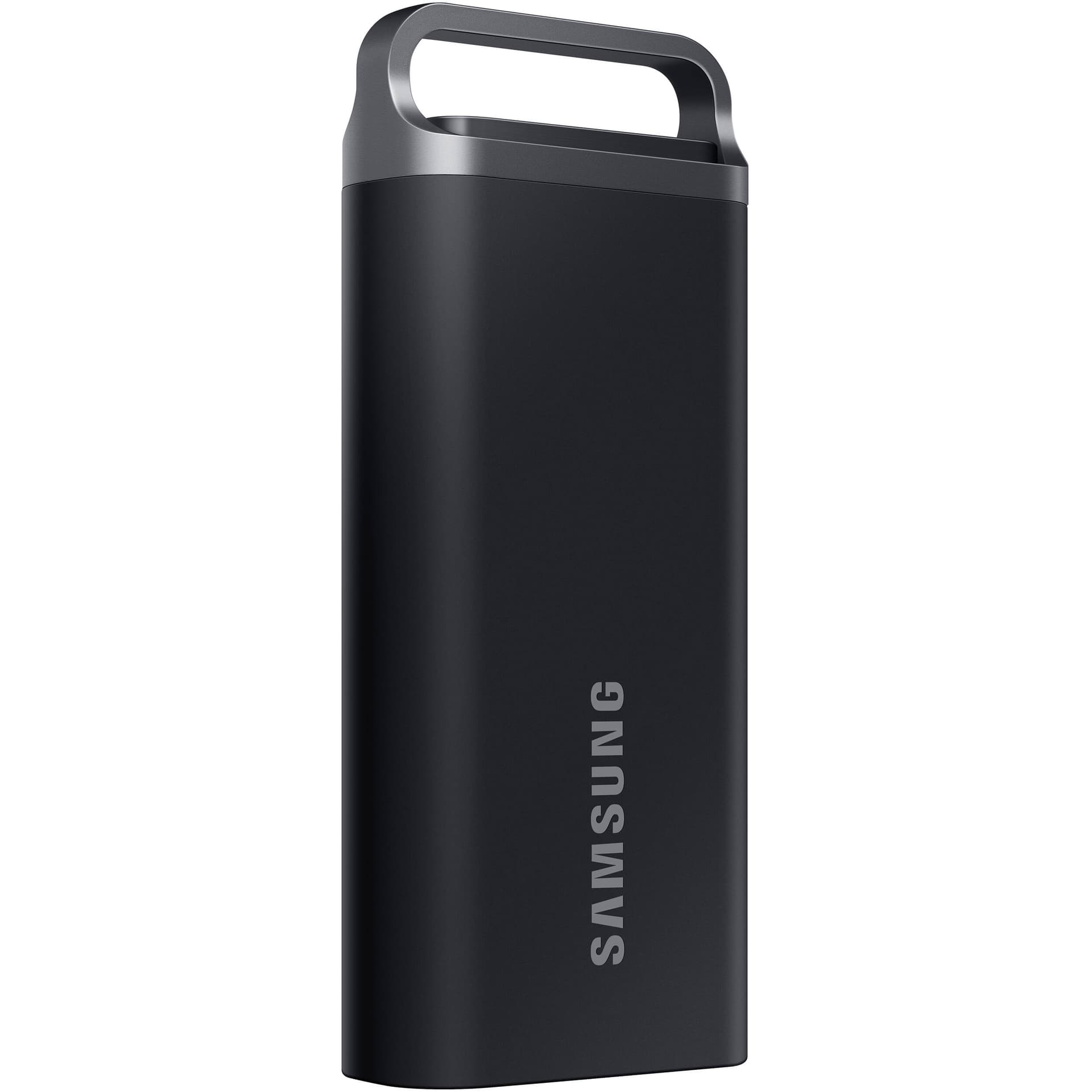 Samsung T5 EVO 8TB portable external SSD in black with USB 3.2 Gen 1 and secure encrypted storage
