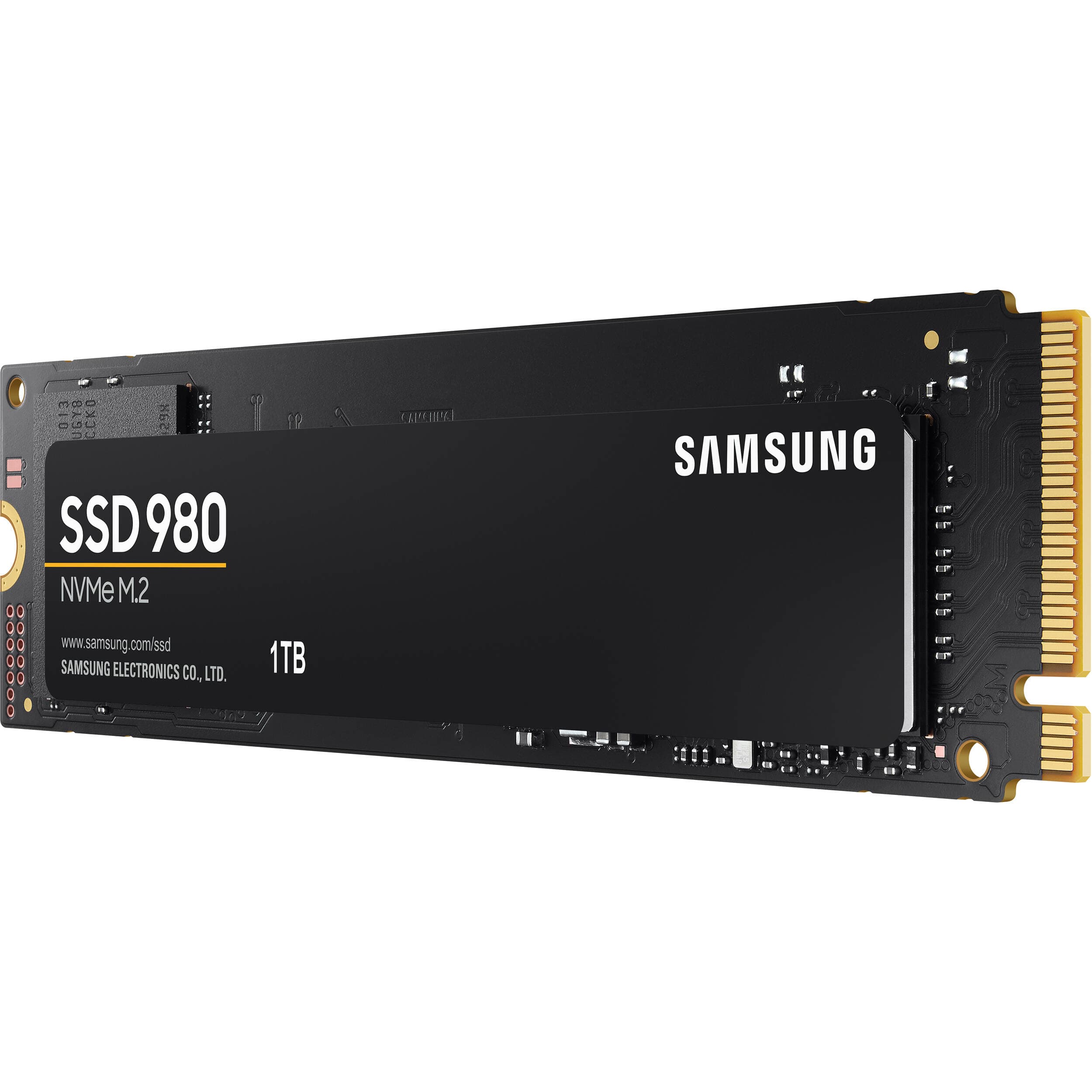 SAMSUNG M.2 980 1TB PCIE GEN3. X4 NVME 1.4C view 3
