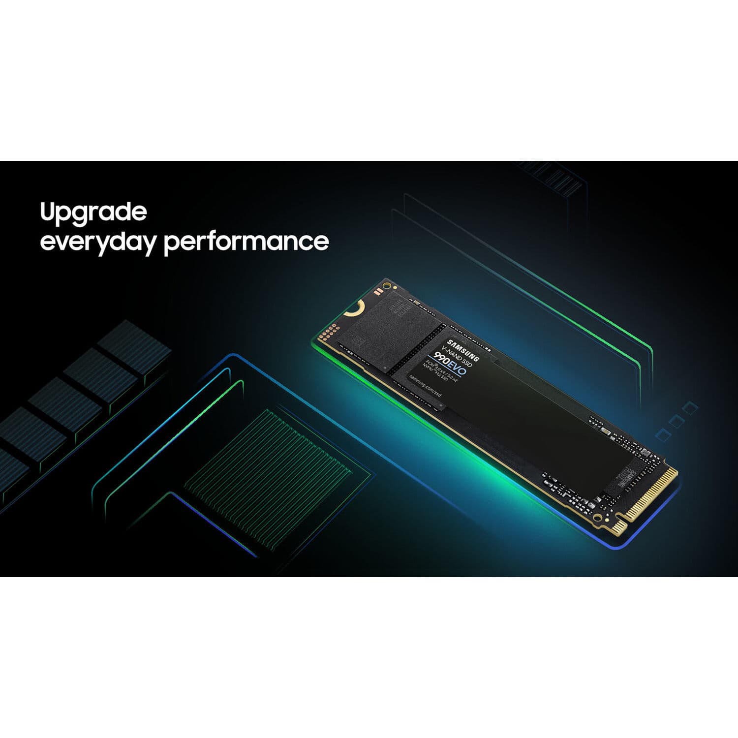 SAMSUNG - SOURCING SAMSUNG 990 EVO SSD 1TB PCIE GEN 4X4 GEN 5X2 M.2 2280 NVME SSD view 11