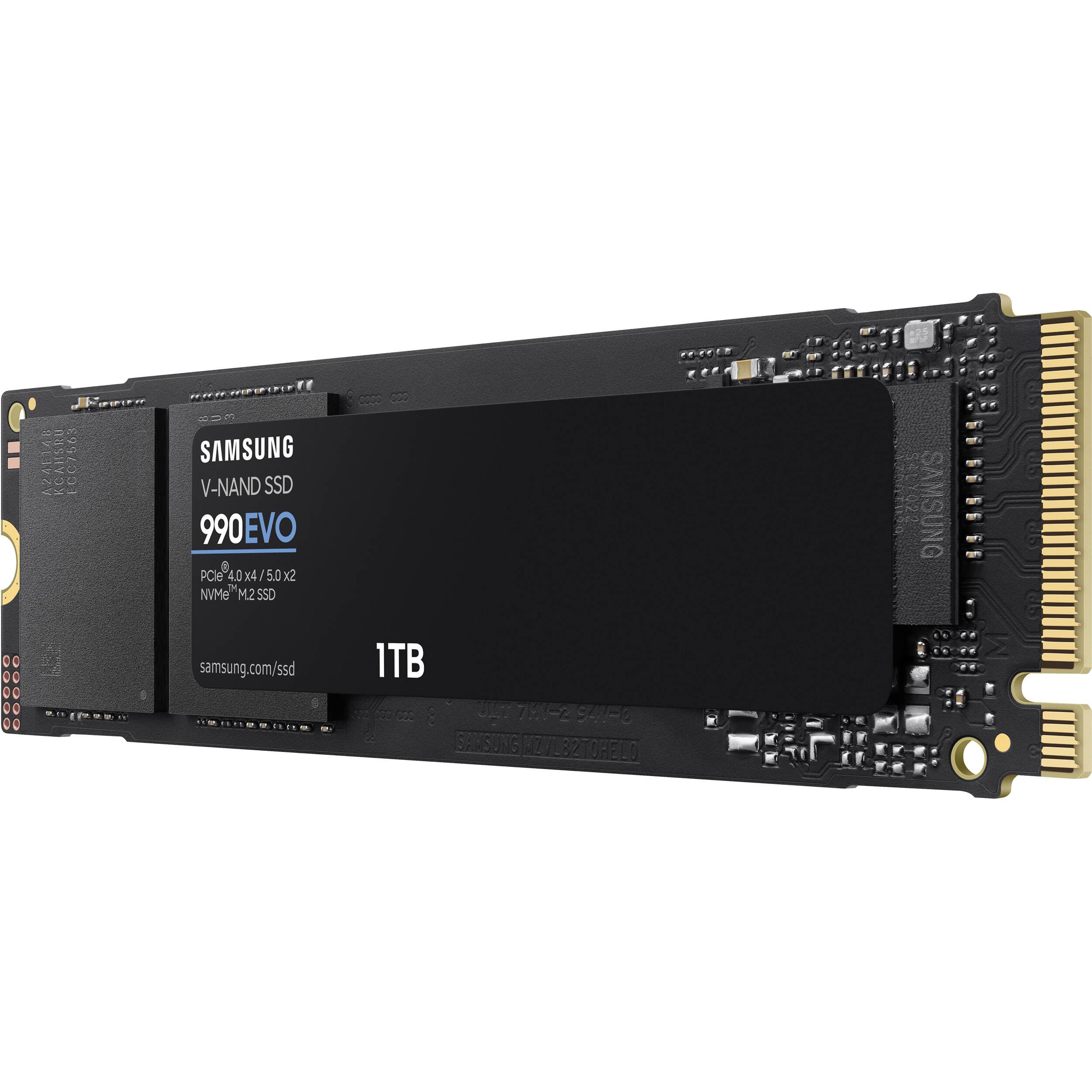 SAMSUNG - SOURCING SAMSUNG 990 EVO SSD 1TB PCIE GEN 4X4 GEN 5X2 M.2 2280 NVME SSD view 3