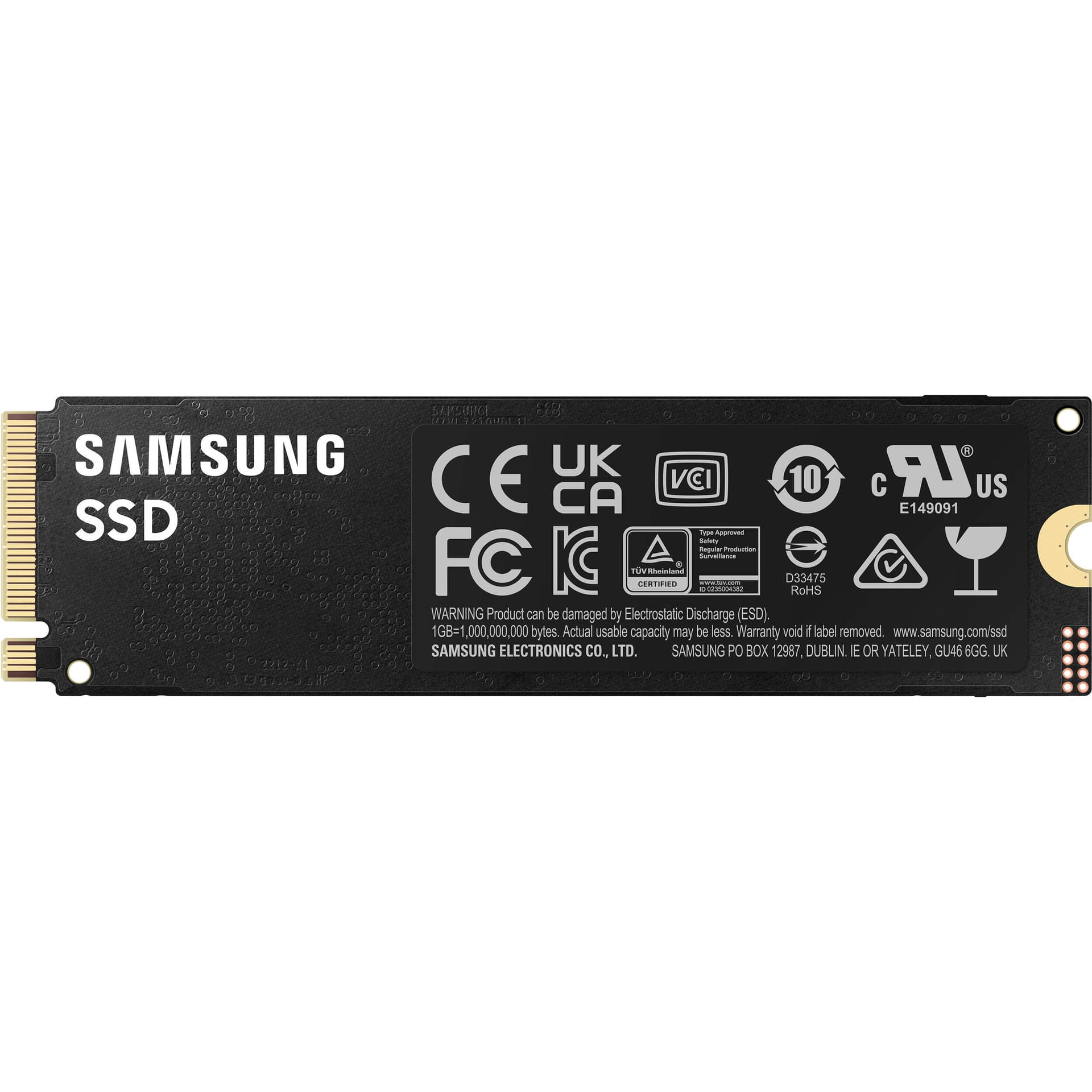 Samsung 990 PRO 4 TB PCIe 4.0 M.2 NVMe SSD for desktop storage