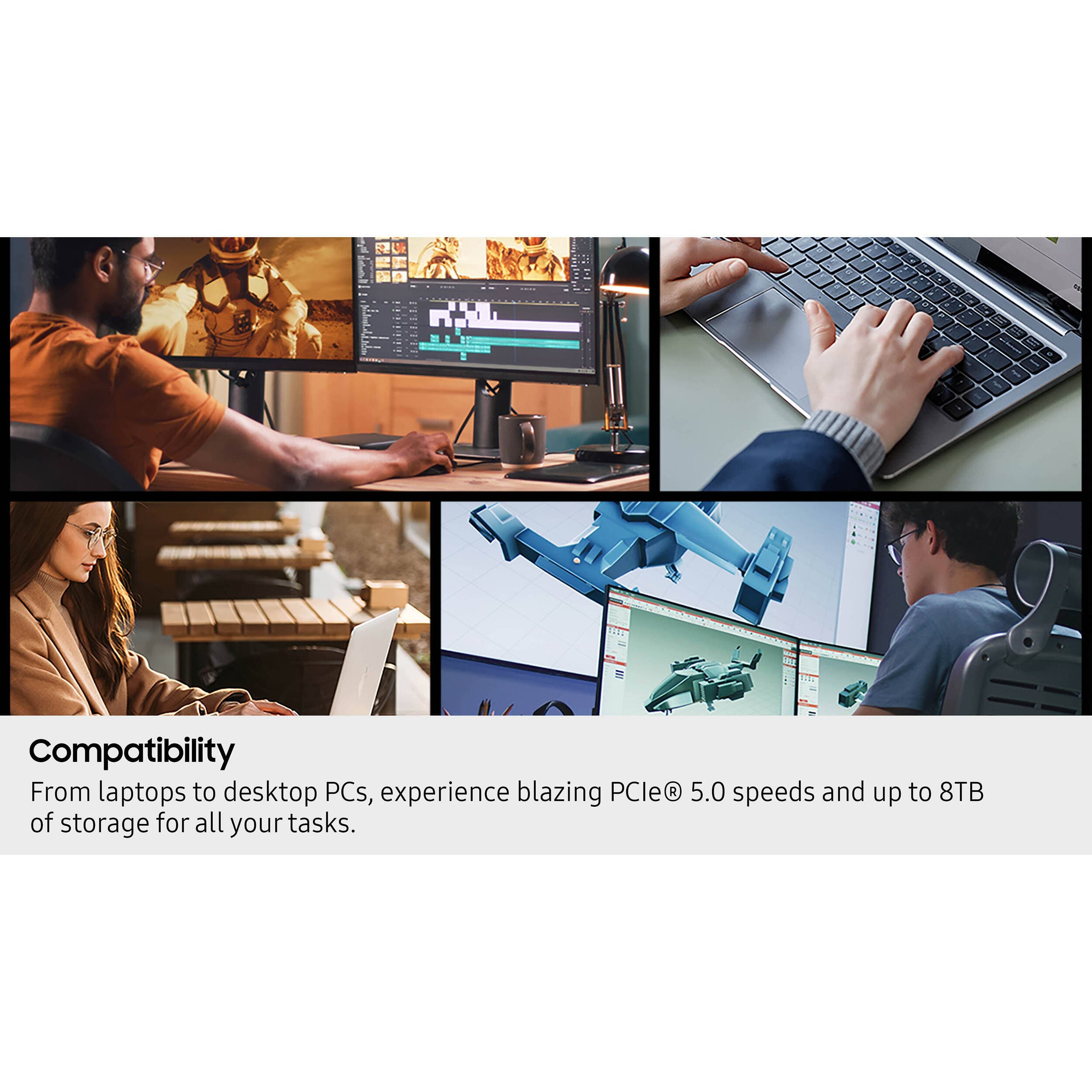 SAMSUNG 4TB 9100 PRO PCIE 5.0X4 NVME 2.0 V NAND TLC V8 M.2 YEAR LIMITED WARRANTY view 10