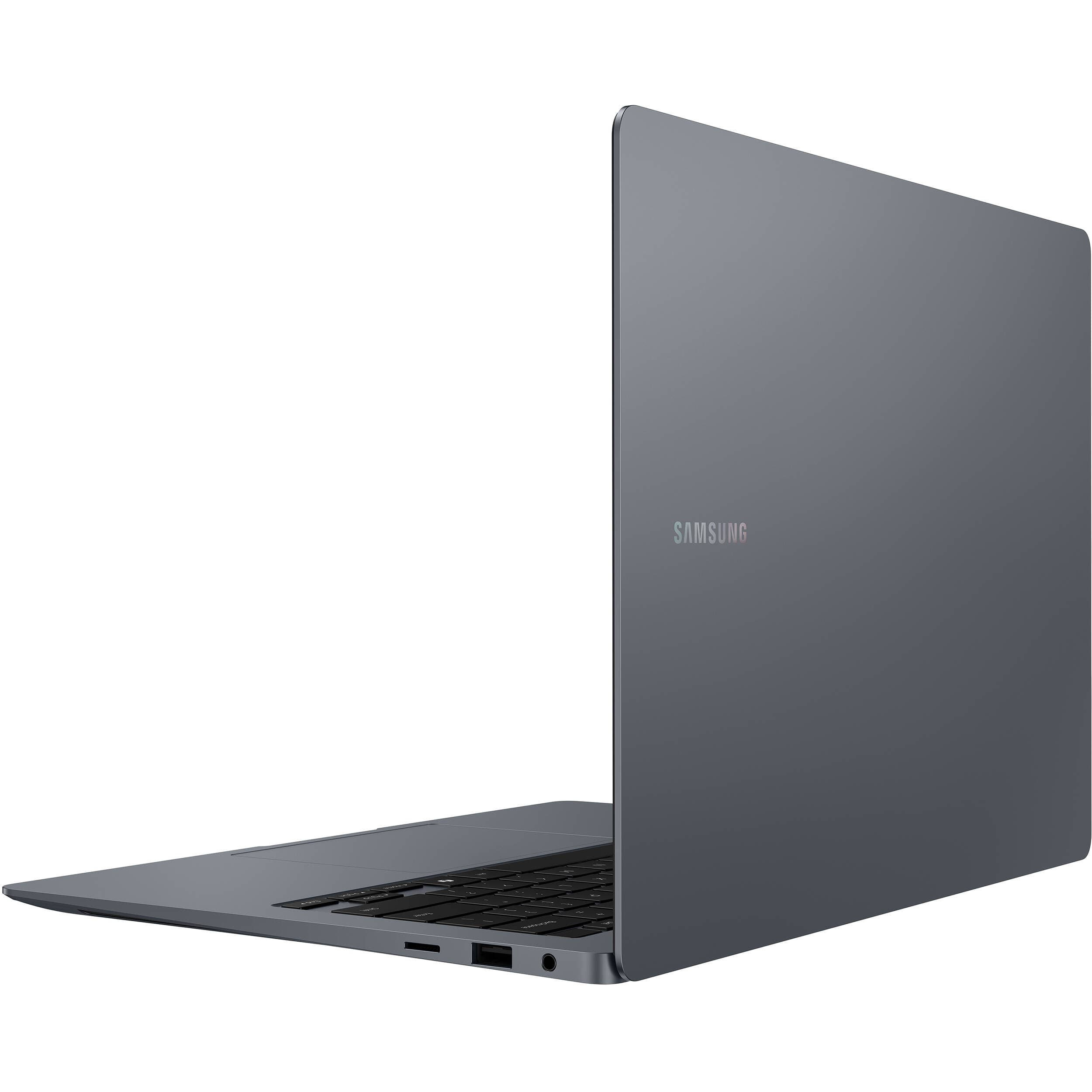 Samsung Galaxy Book4 Pro 14 business laptop in Moonstone Gray with 14-inch display