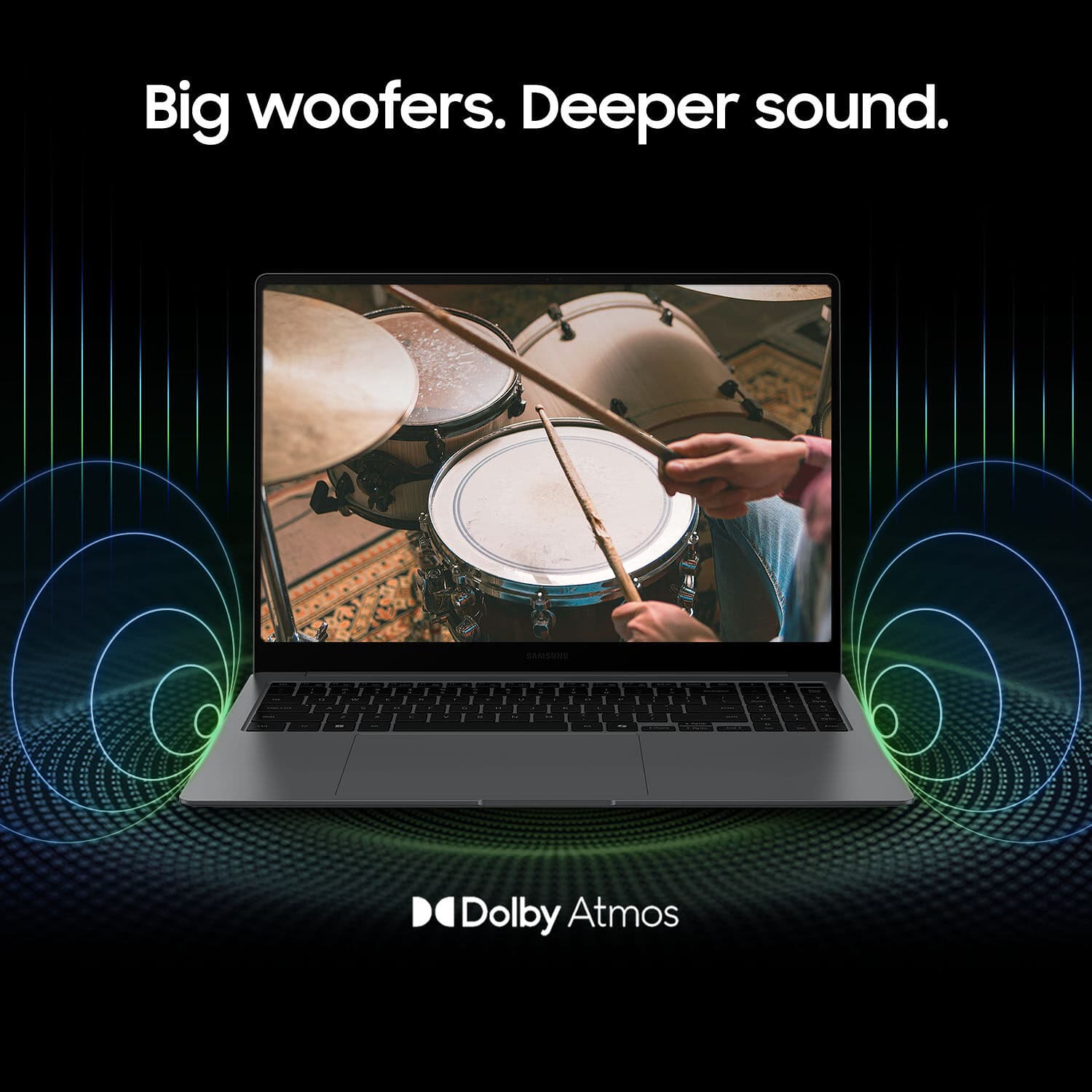 Samsung Galaxy Book5 Pro 16 gray business laptop with 16-inch display