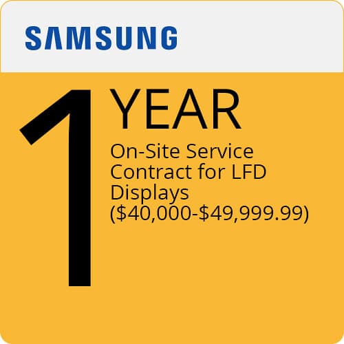 4 YEARS SAMSUNG PROTECTION PLUS EXTENDED SERVICE WITH ONSITE REPAIR FOR COMMERCI
