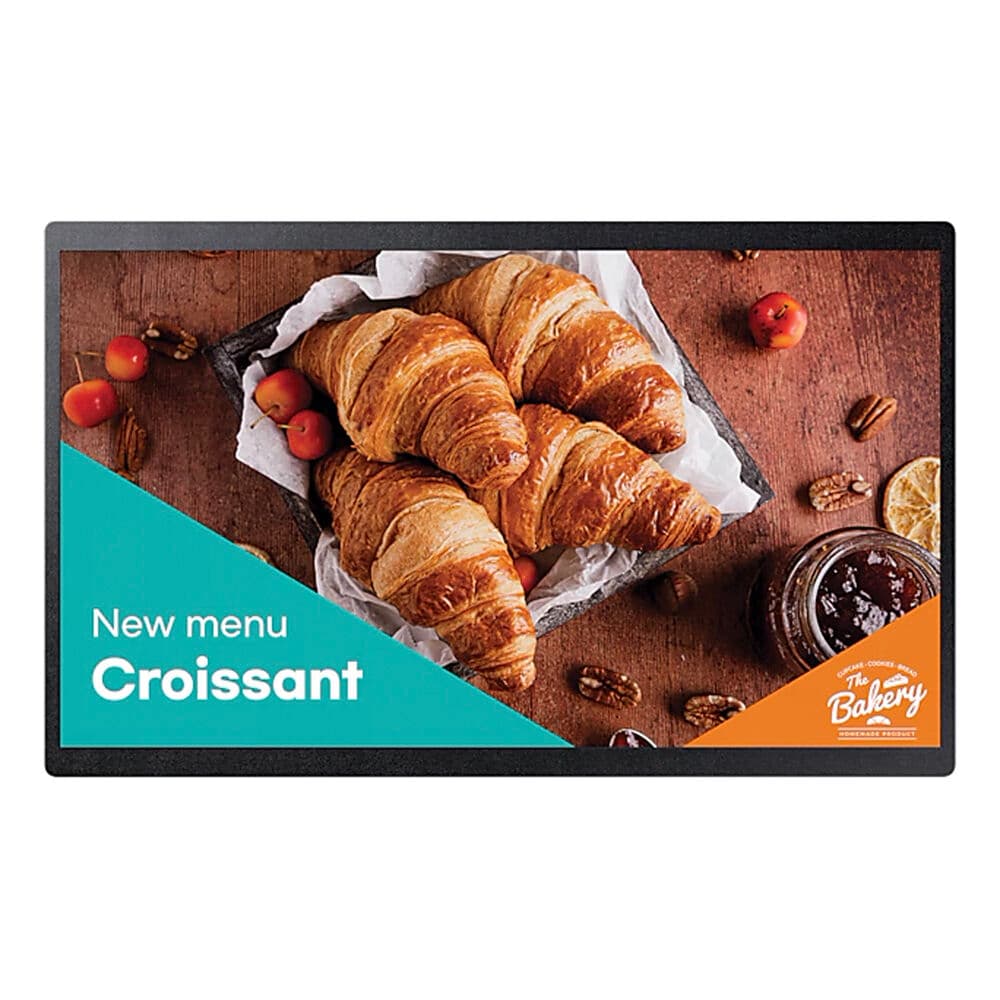 24-Inch Commercial Uhd LED LCD Display, 250 Nit - Manufactured in Vietnam