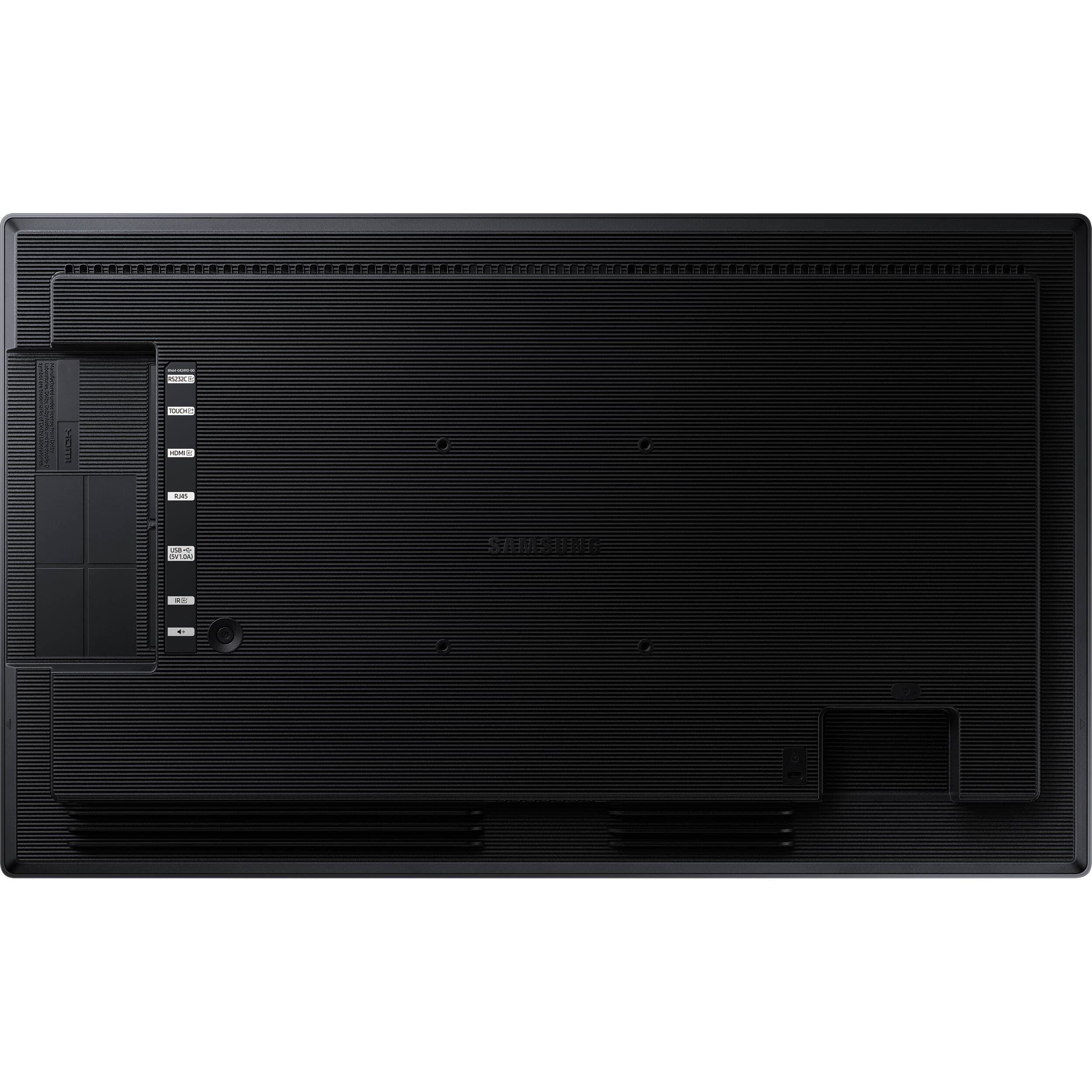 Samsung QB24C-T 24-inch UHD LED LCD display in portrait orientation for business signage