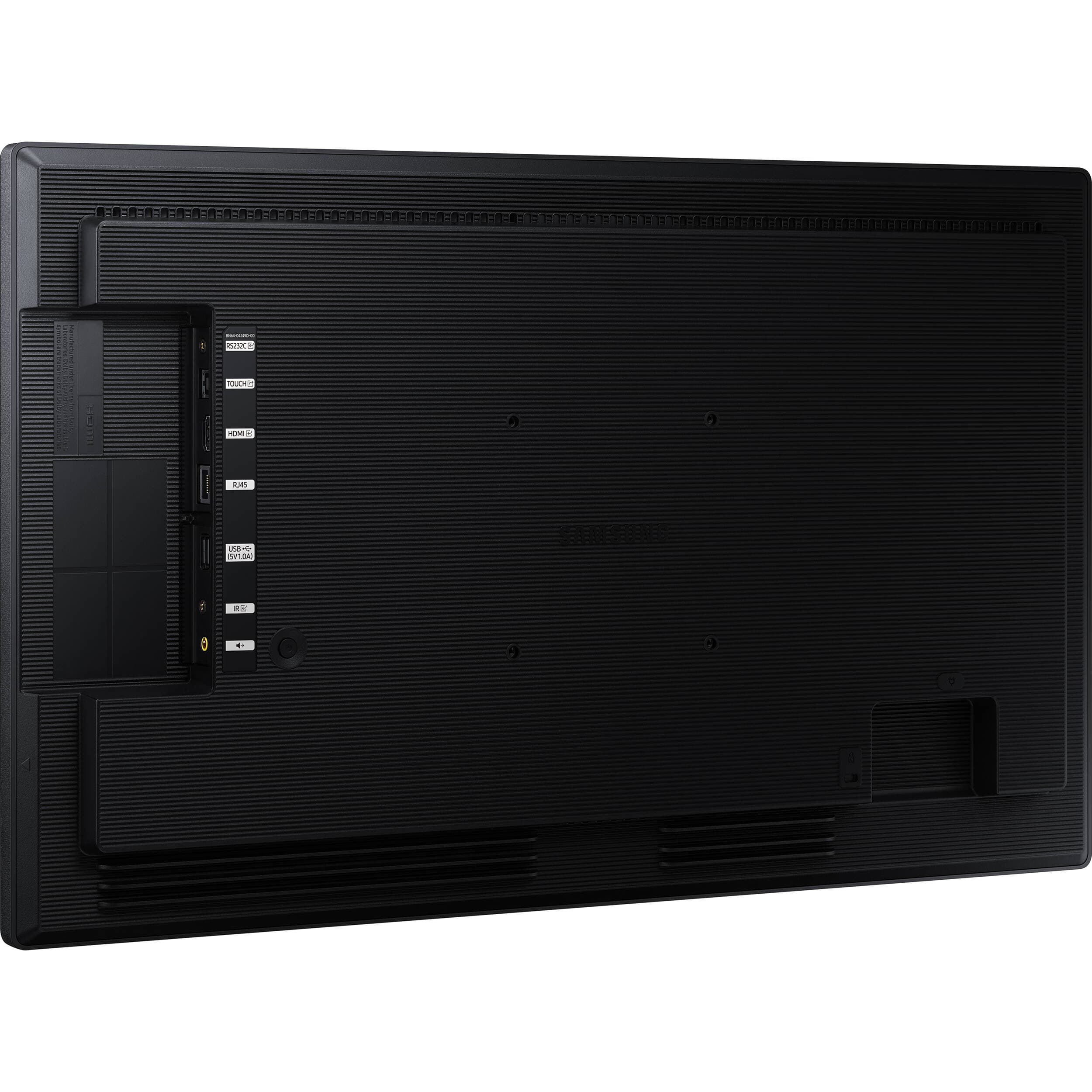 Samsung QB24C-T 24-inch UHD LED LCD display in portrait orientation for business signage