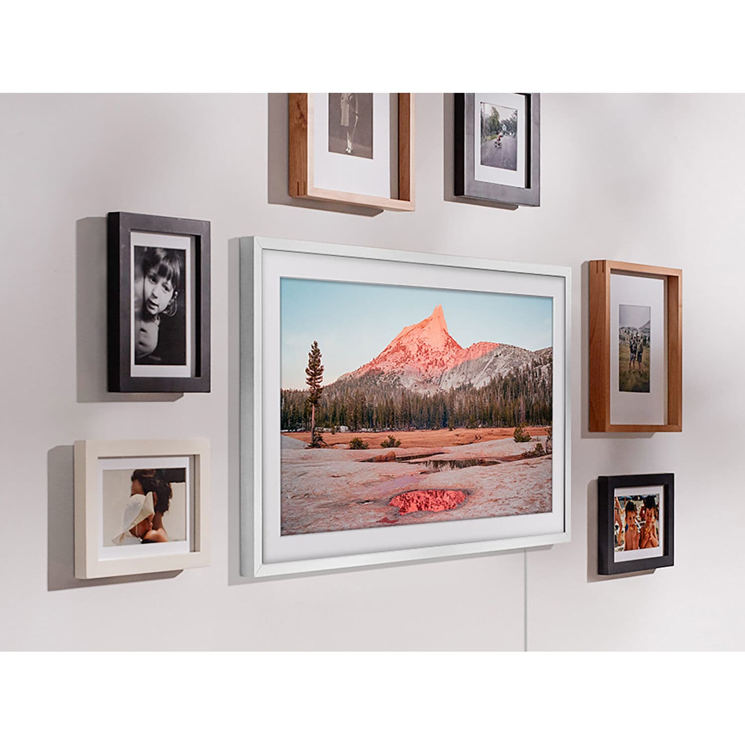 Samsung 32-inch QLED 4K Smart TV with The Frame design and SolarCell Remote