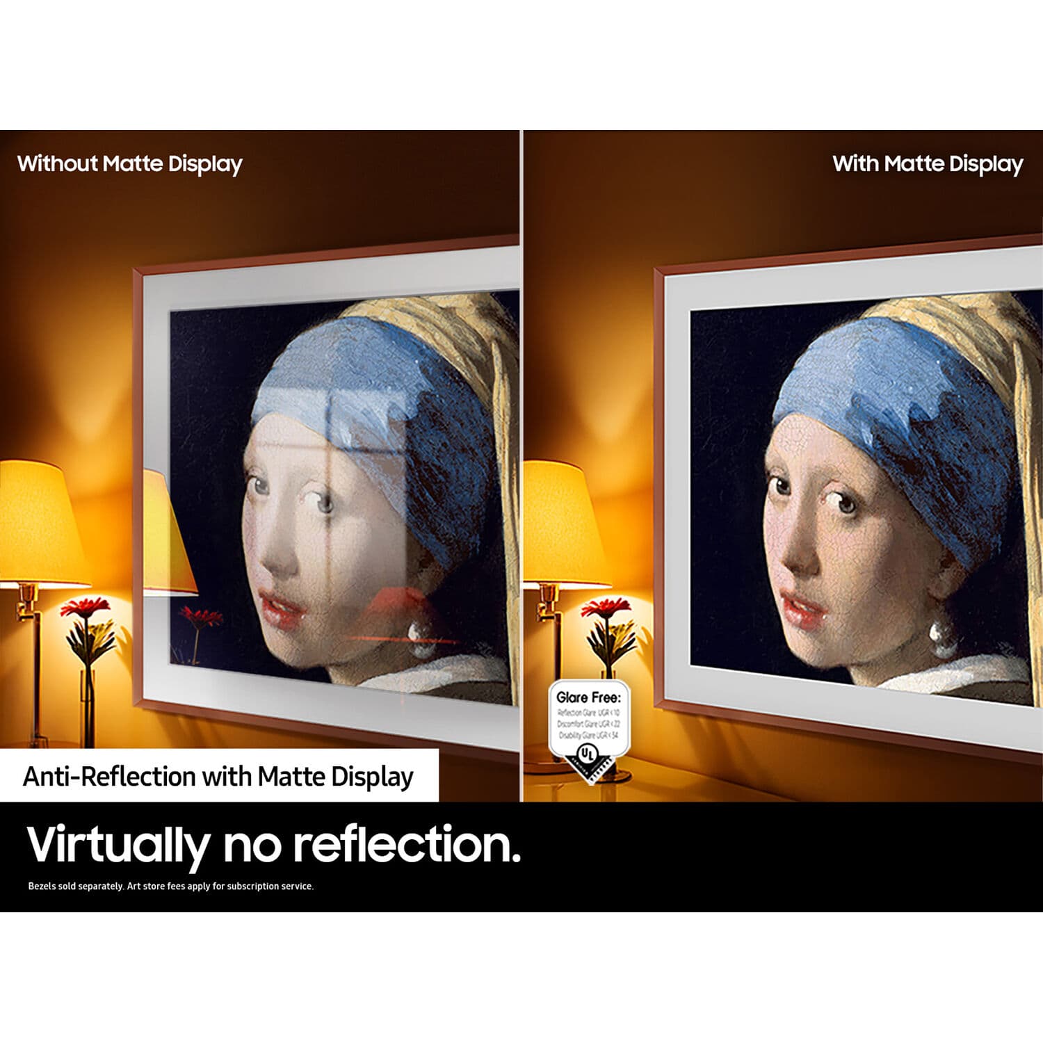 Samsung 32-inch QLED 4K Smart TV with The Frame design and SolarCell Remote