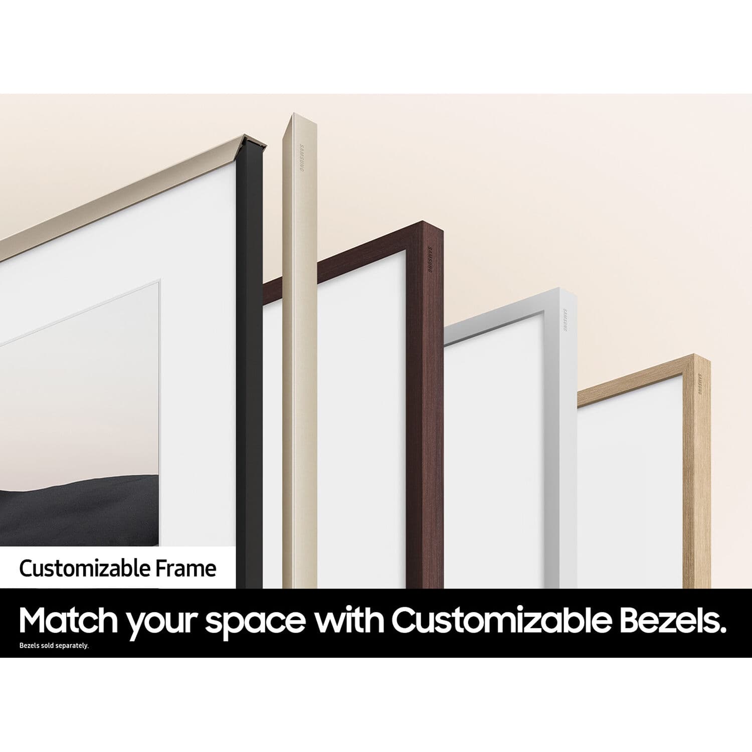 Samsung 32-inch QLED 4K Smart TV with The Frame design and SolarCell Remote