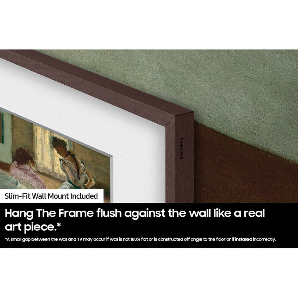 Samsung 32-inch QLED 4K Smart TV with The Frame design and SolarCell Remote