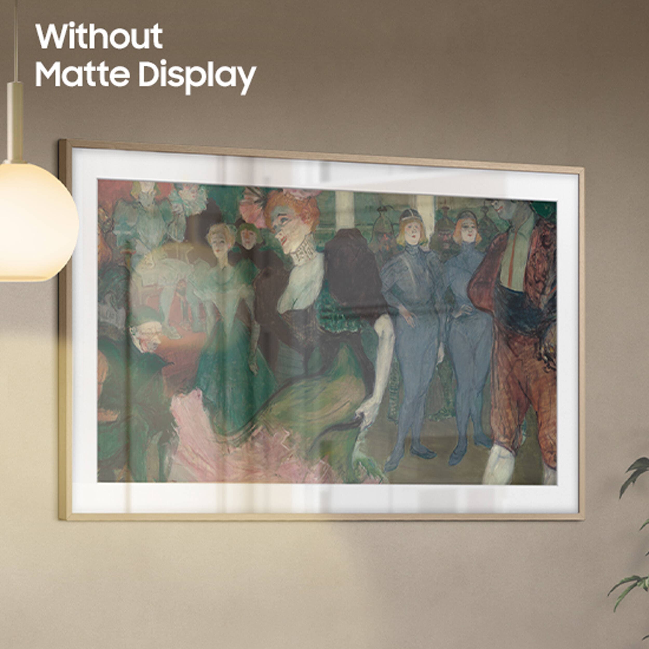 Samsung 43-inch QLED 4K Frame smart TV with 120 Hz refresh