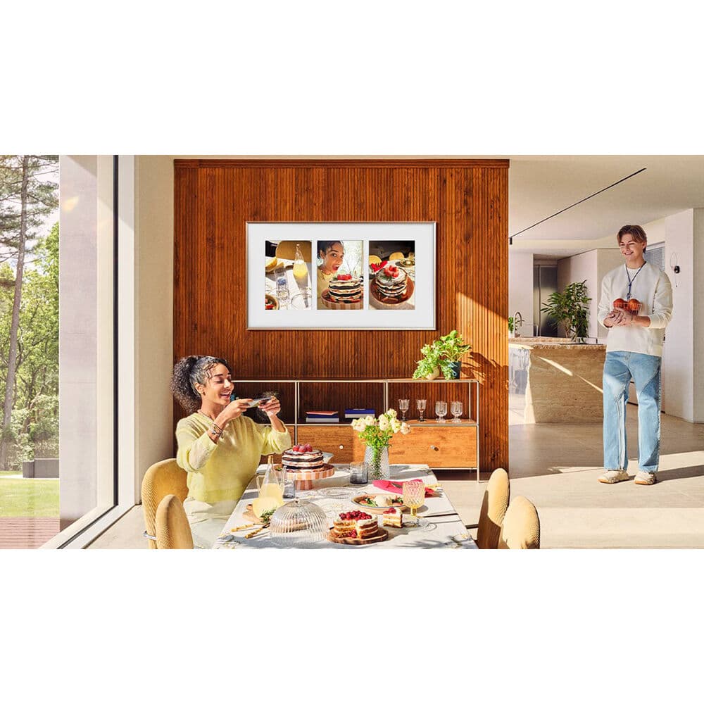 Samsung 50-inch QLED 4K Frame smart TV with 120Hz refresh rate