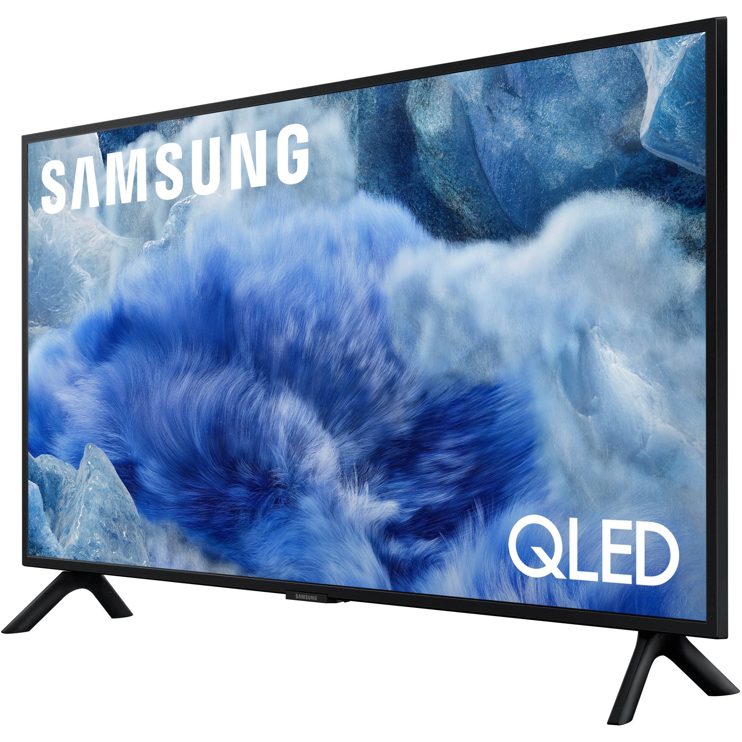 Samsung 50-inch QLED 4K Smart TV with slim bezel and modern black finish