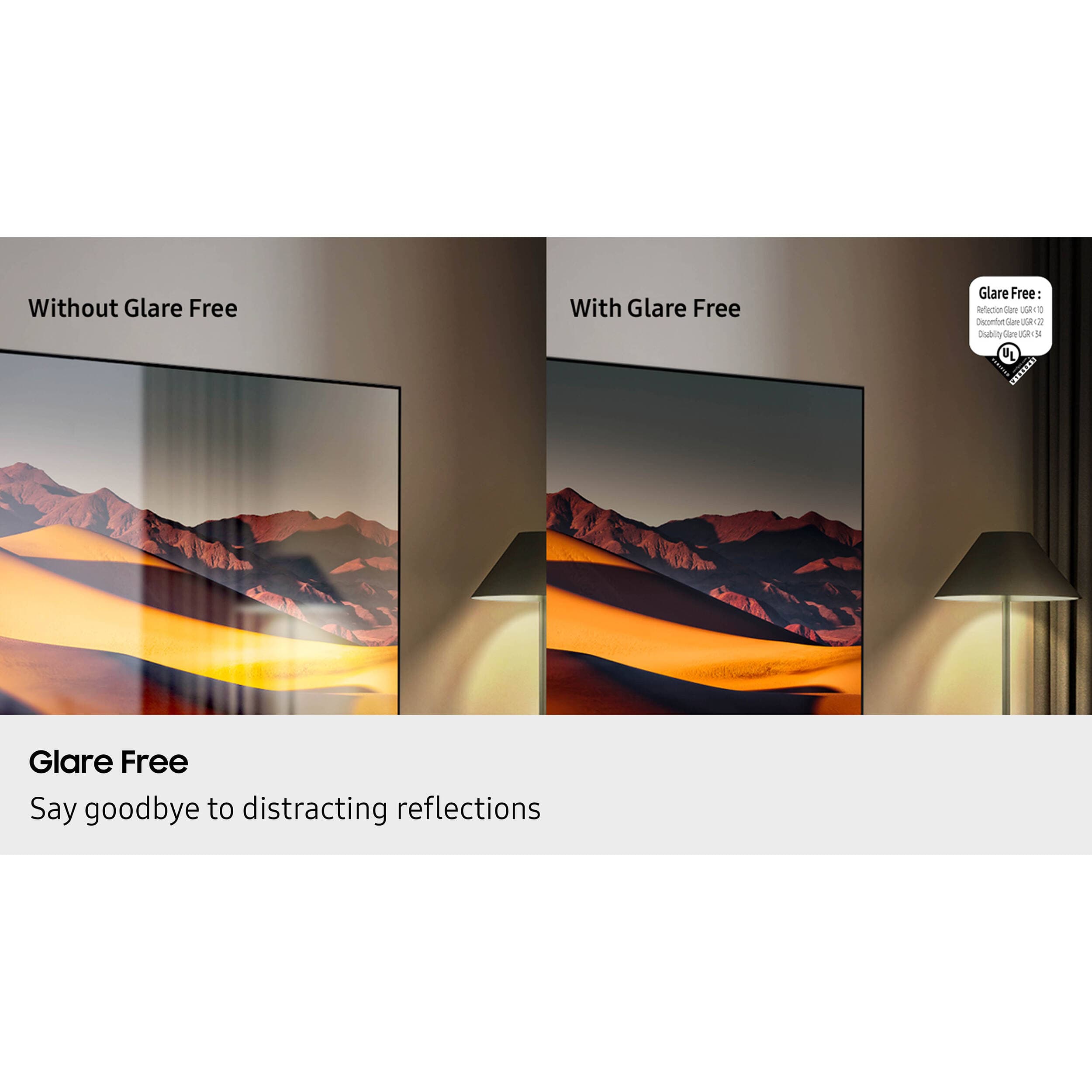 Samsung 55-inch Neo QLED 4K smart TV with 120Hz refresh rate and Dolby Atmos support