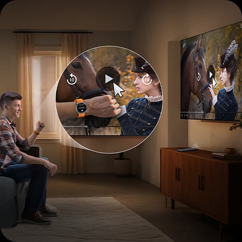 Samsung 65-inch QLED 4K smart TV with HDR support and slim premium display design